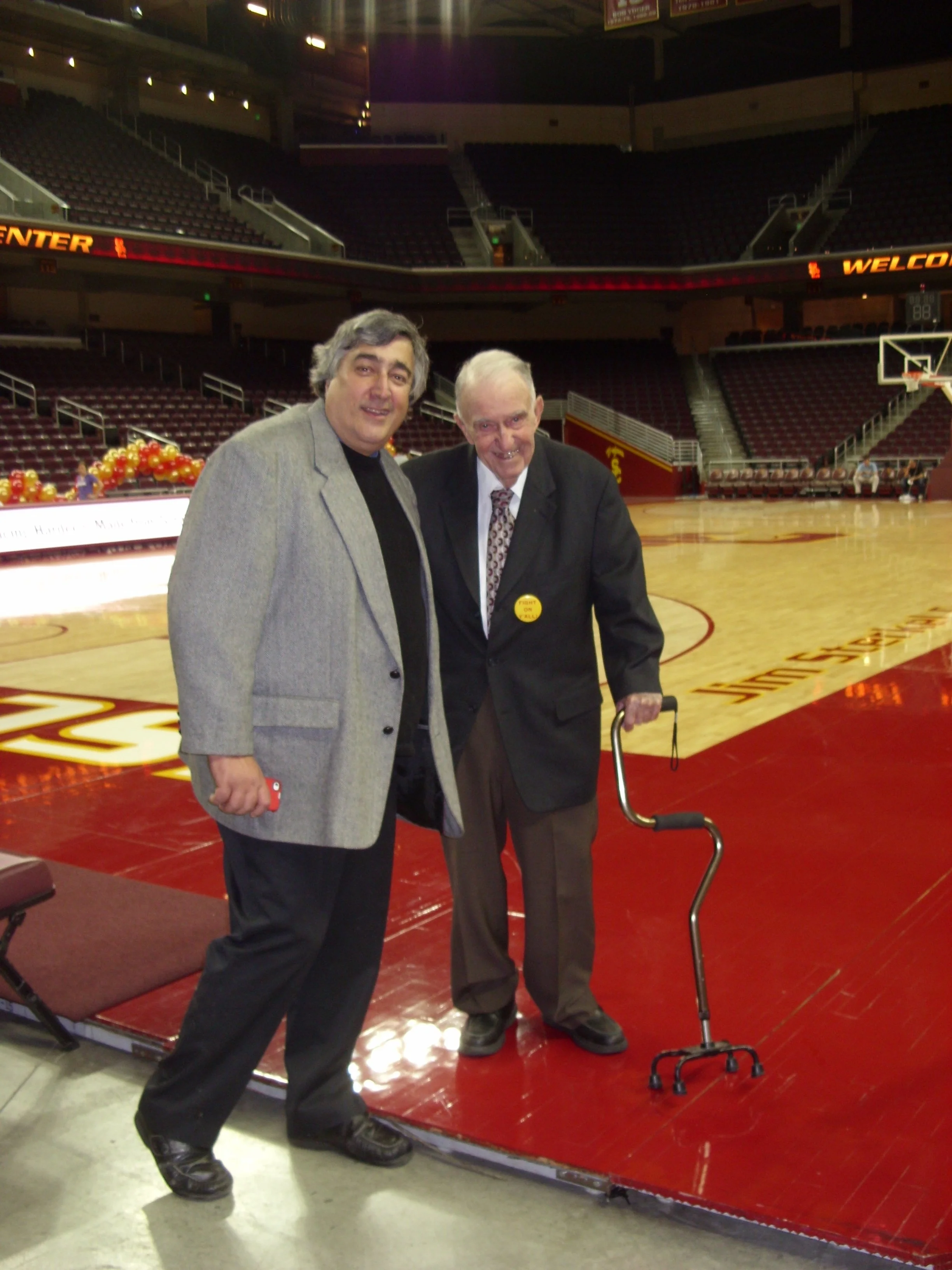 Elliott & Dennis at Galen Center (USC) - 2012.JPG