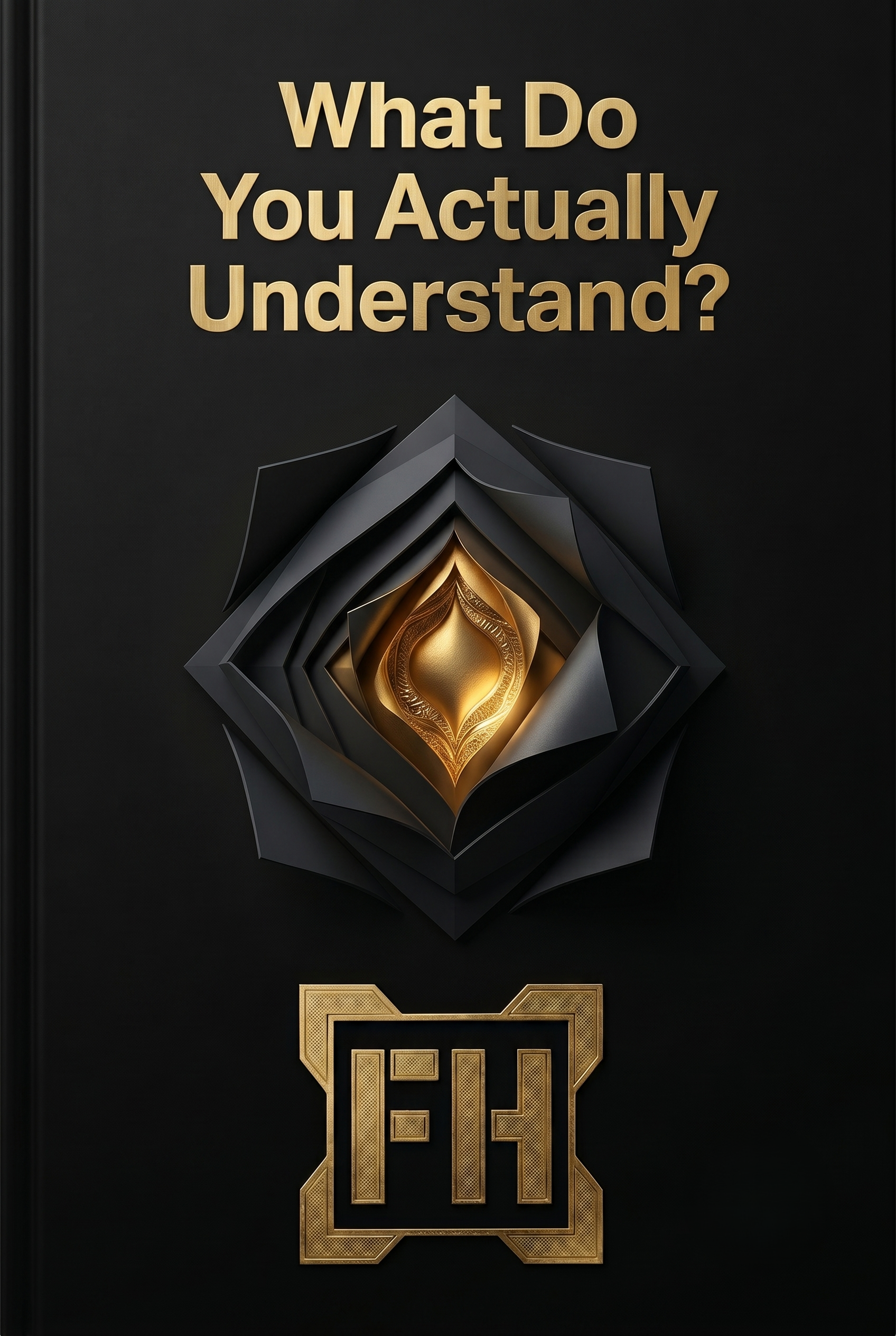 WHAT DO YOU ACTUALLY UNDERSTAND?  Vol. 2
