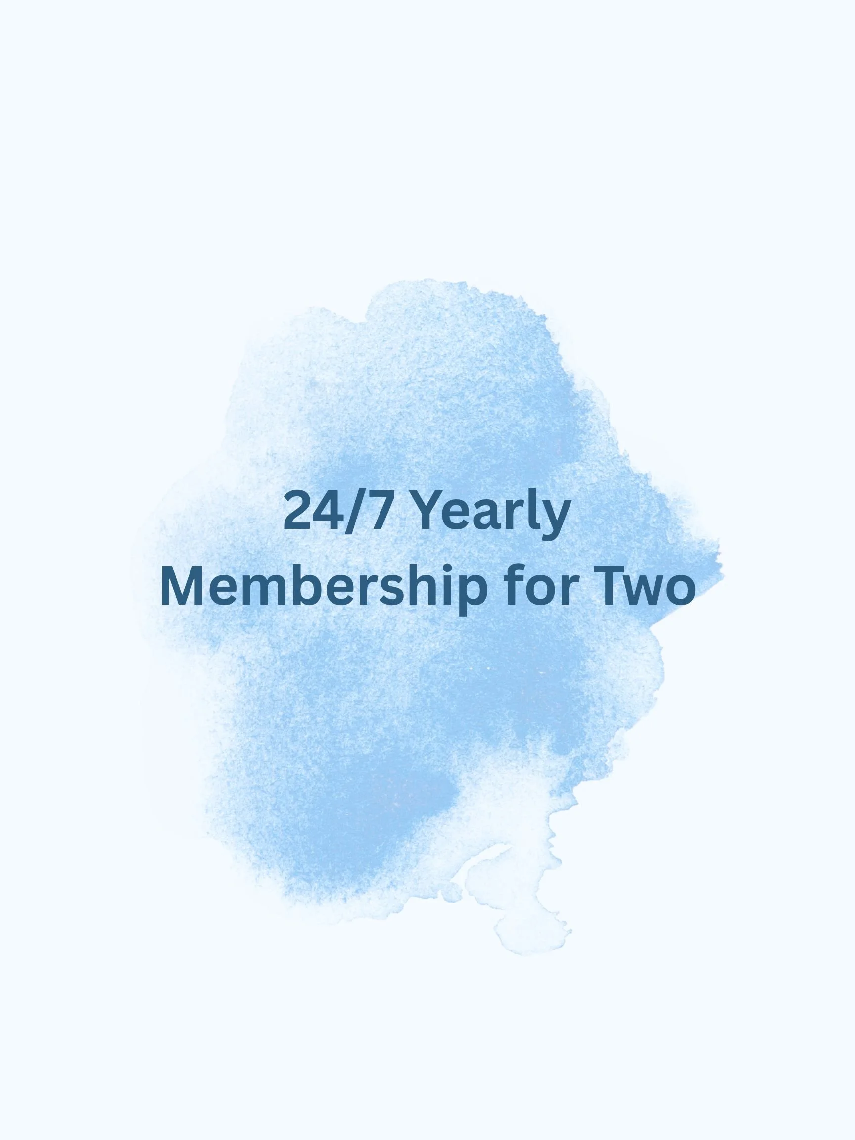 24/7 Yearly Membership for Two