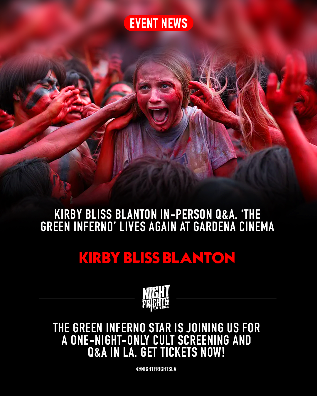 ELI ROTH’S ‘THE GREEN INFERNO’ IS COMING TO GARDENA CINEMA