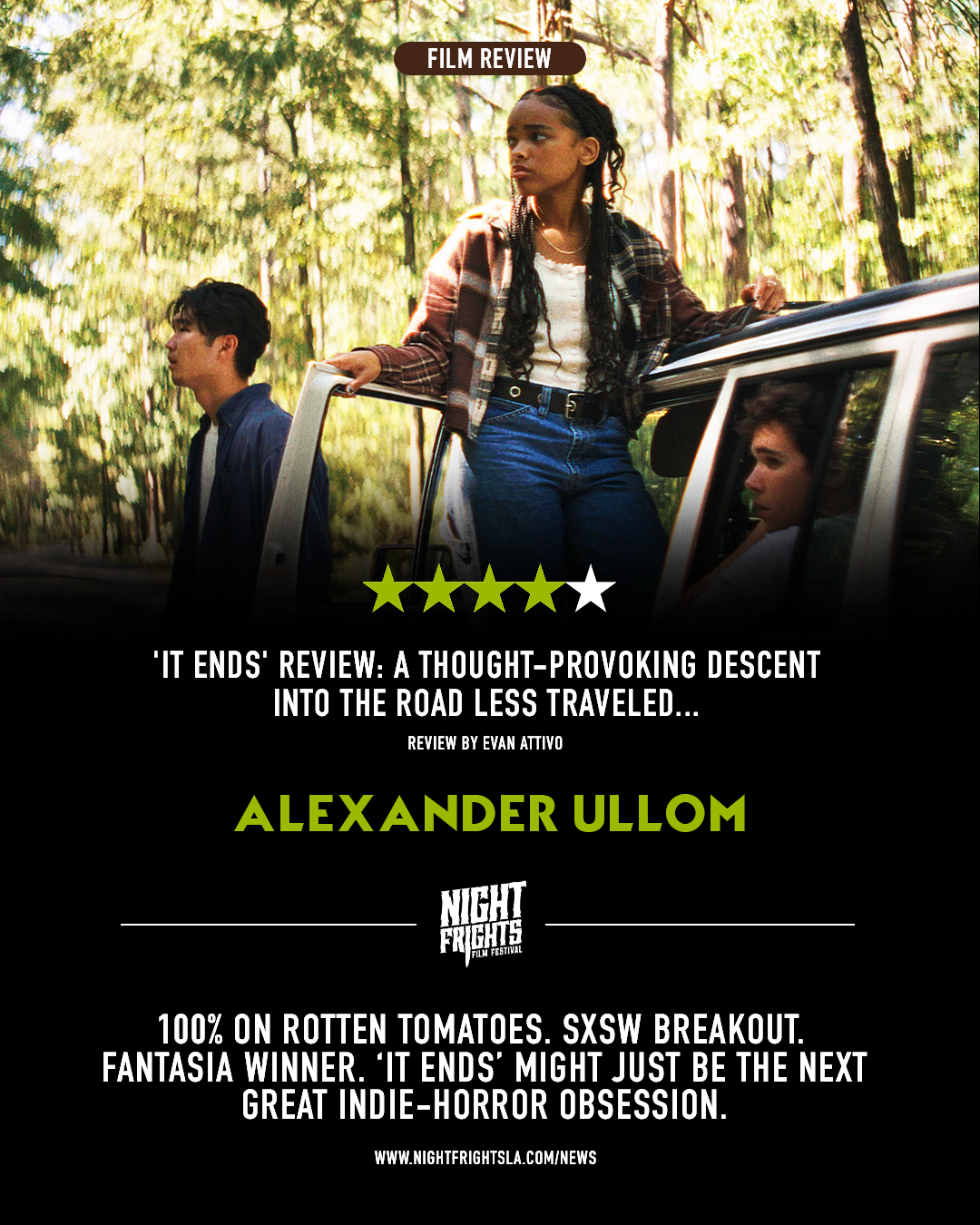 ‘It Ends’ Review: A Thought-Provoking Descent into the Road Less Traveled for Indie Horror