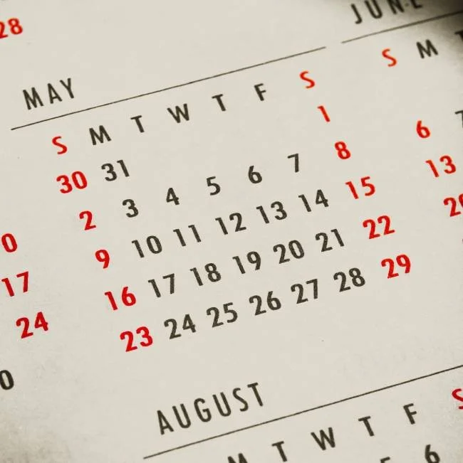 Keeping a Calendar.