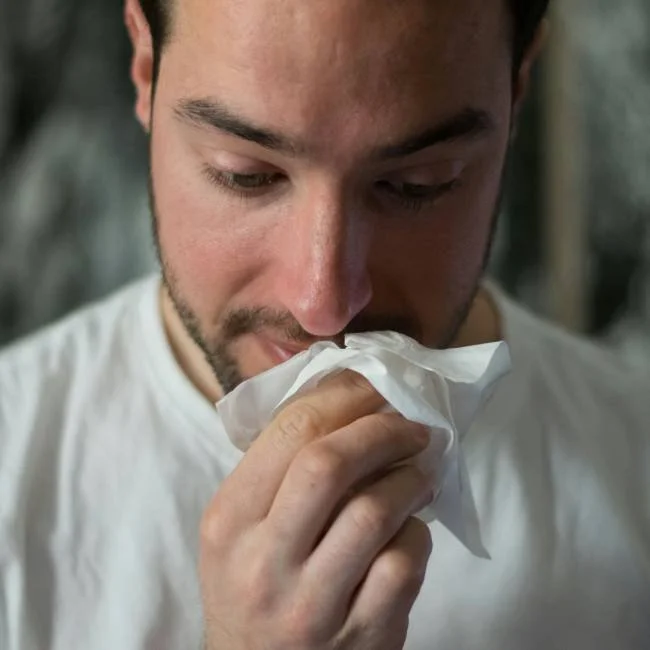 Feeling a little sick.