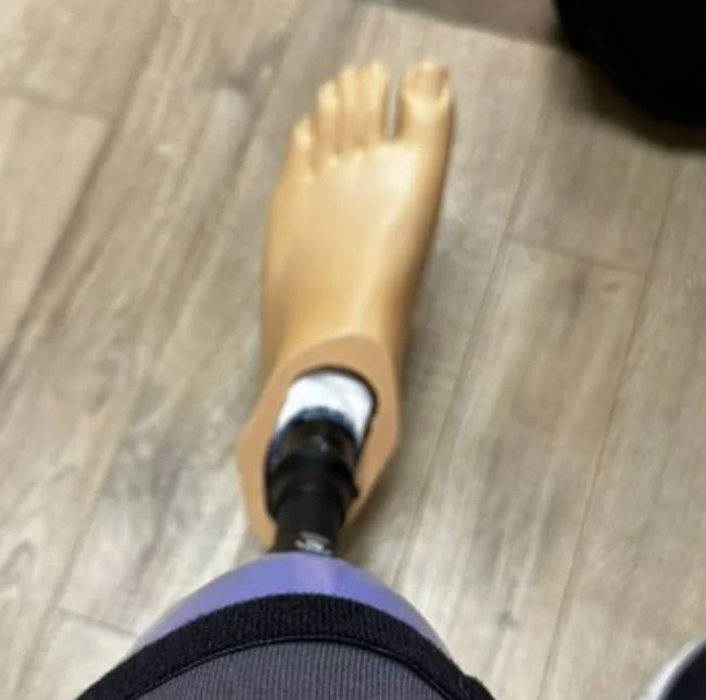 I Can Do it On Two Feet. 
