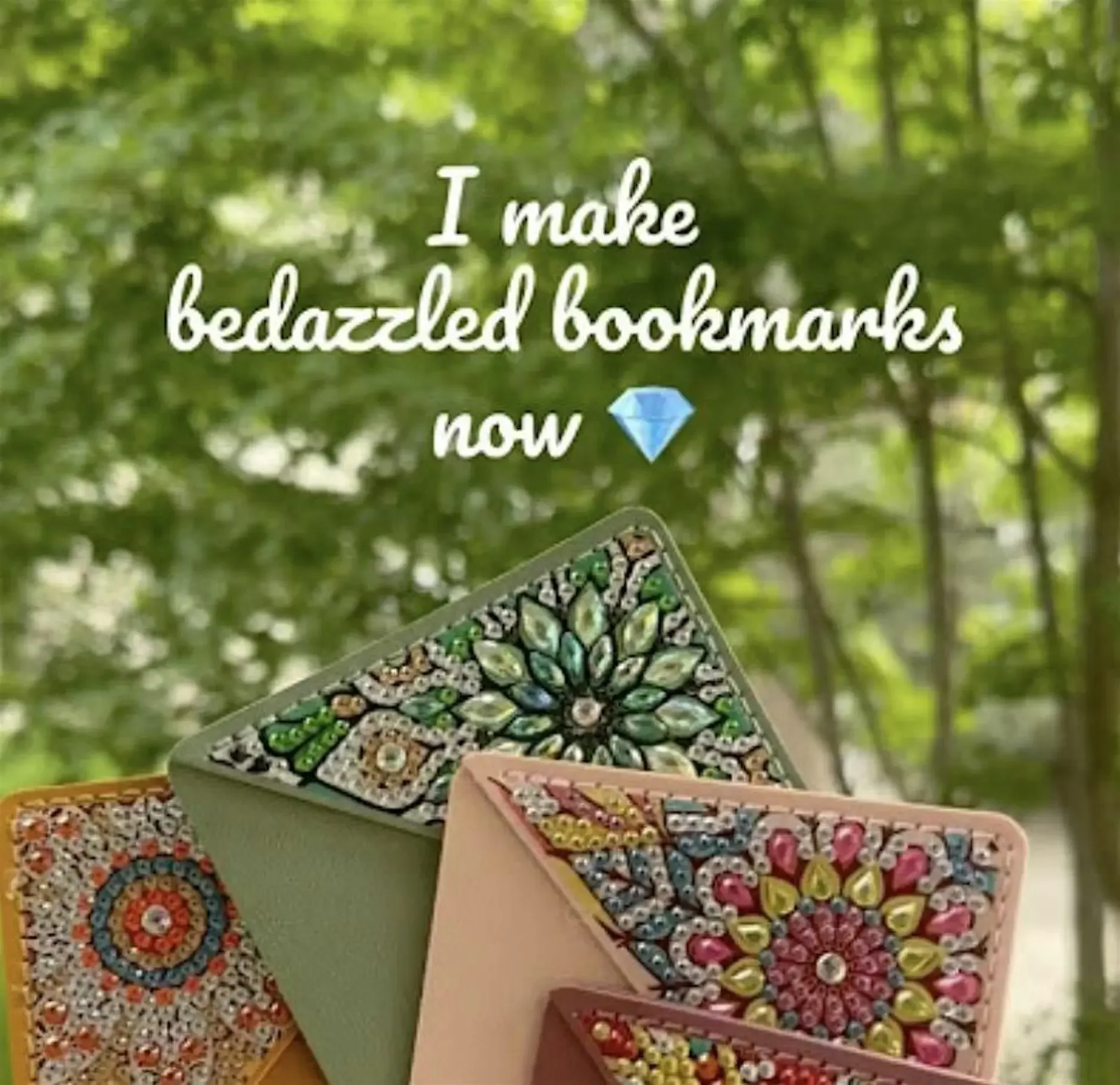 Bookmark Bedazzling