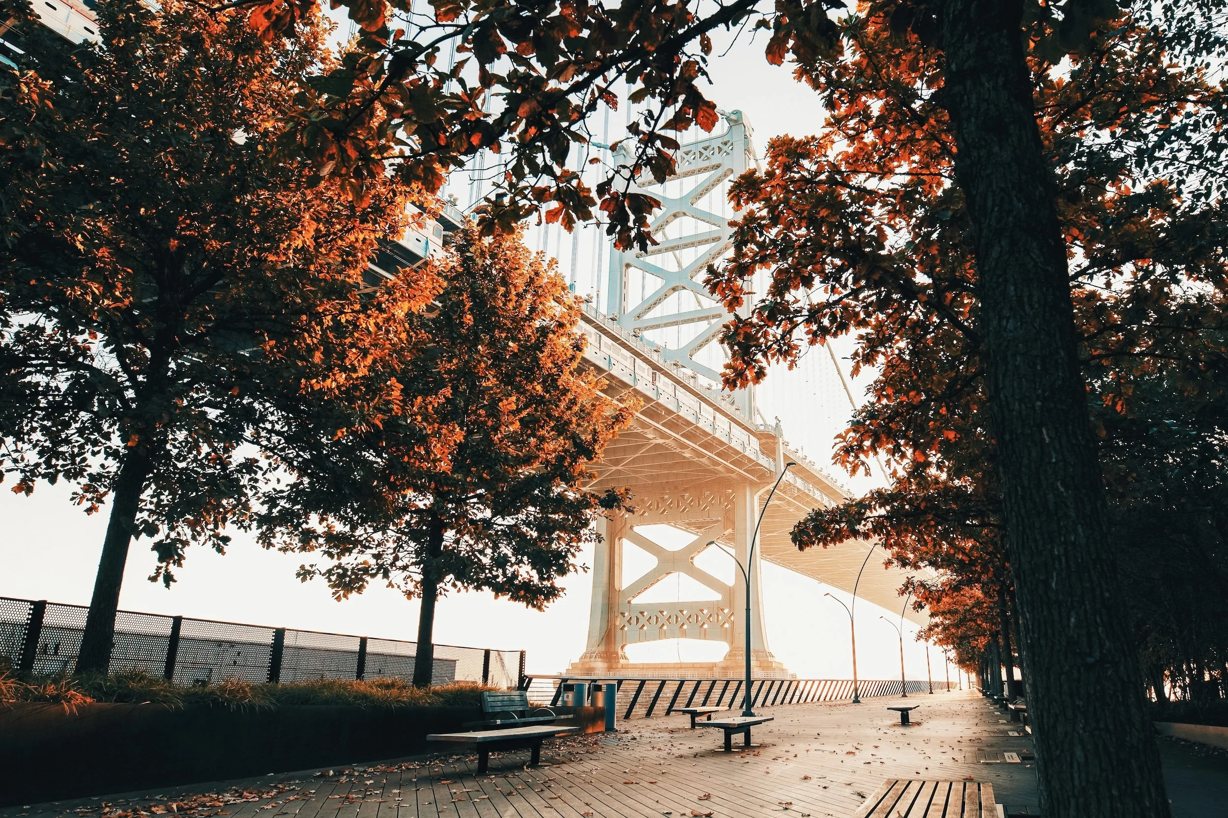 Photo of a City Bridge