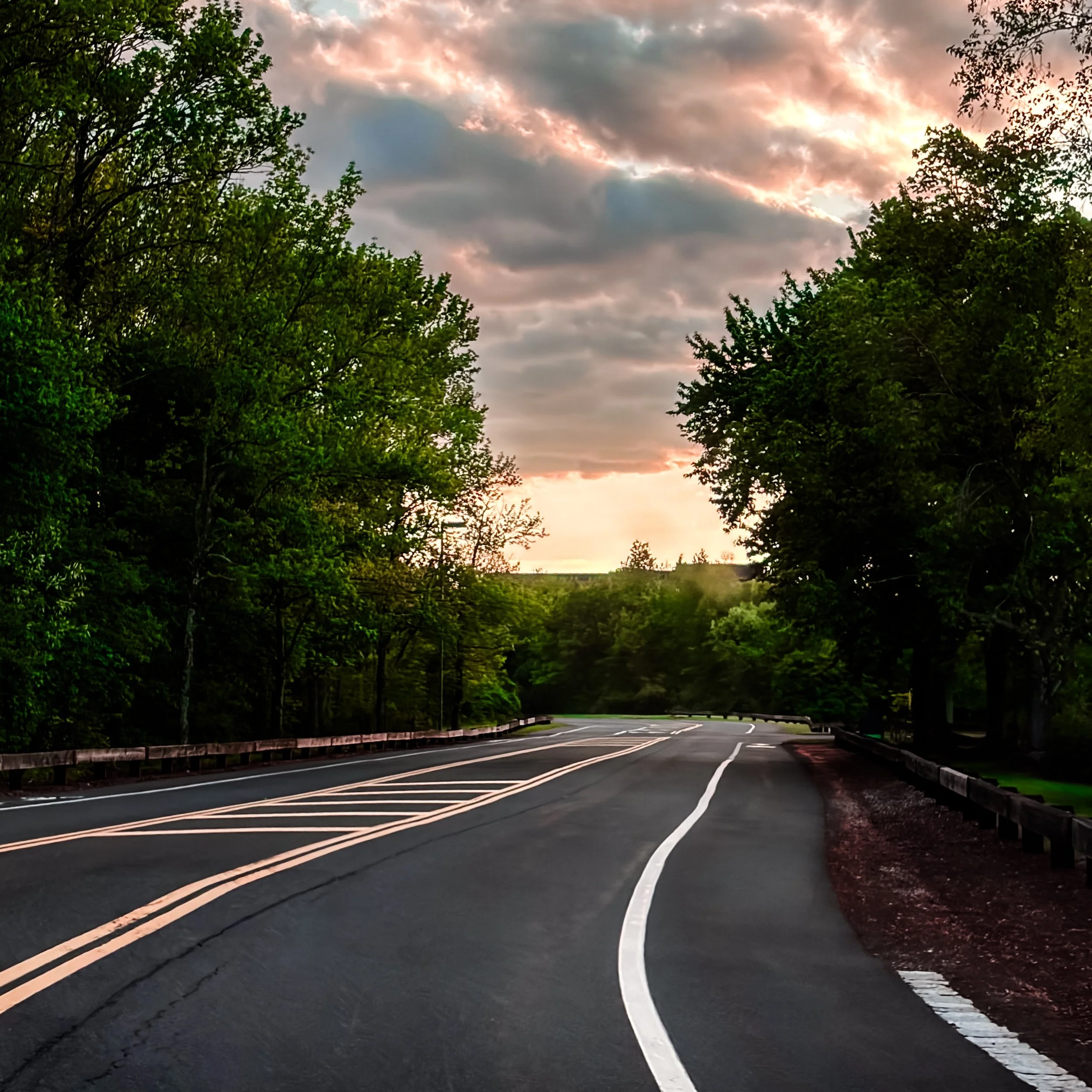 Photo of a Local Princeton New Jersey Road by Anna Costigan