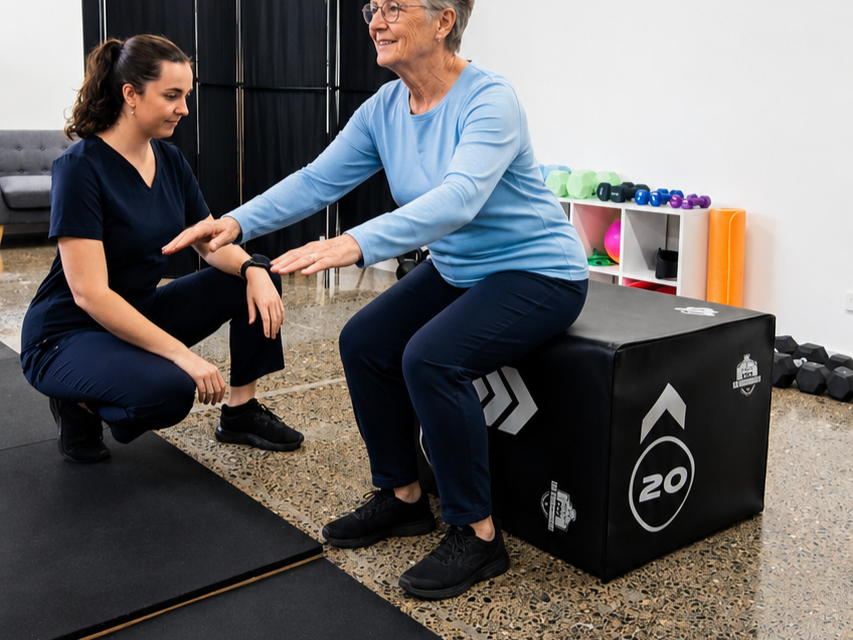 Physiotherapy treatment after surgery by a physio at Ultra Health Physiotherapy