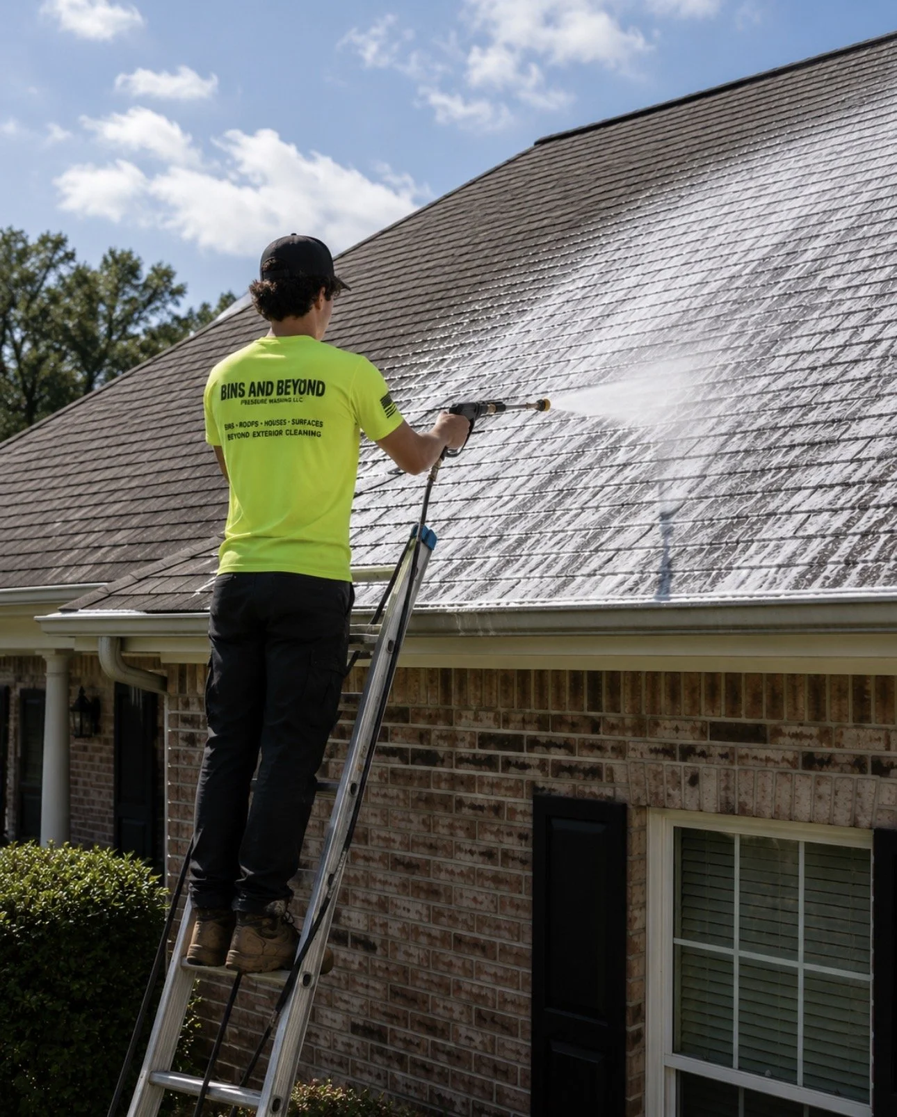 Roof Soft Wash Cleaning