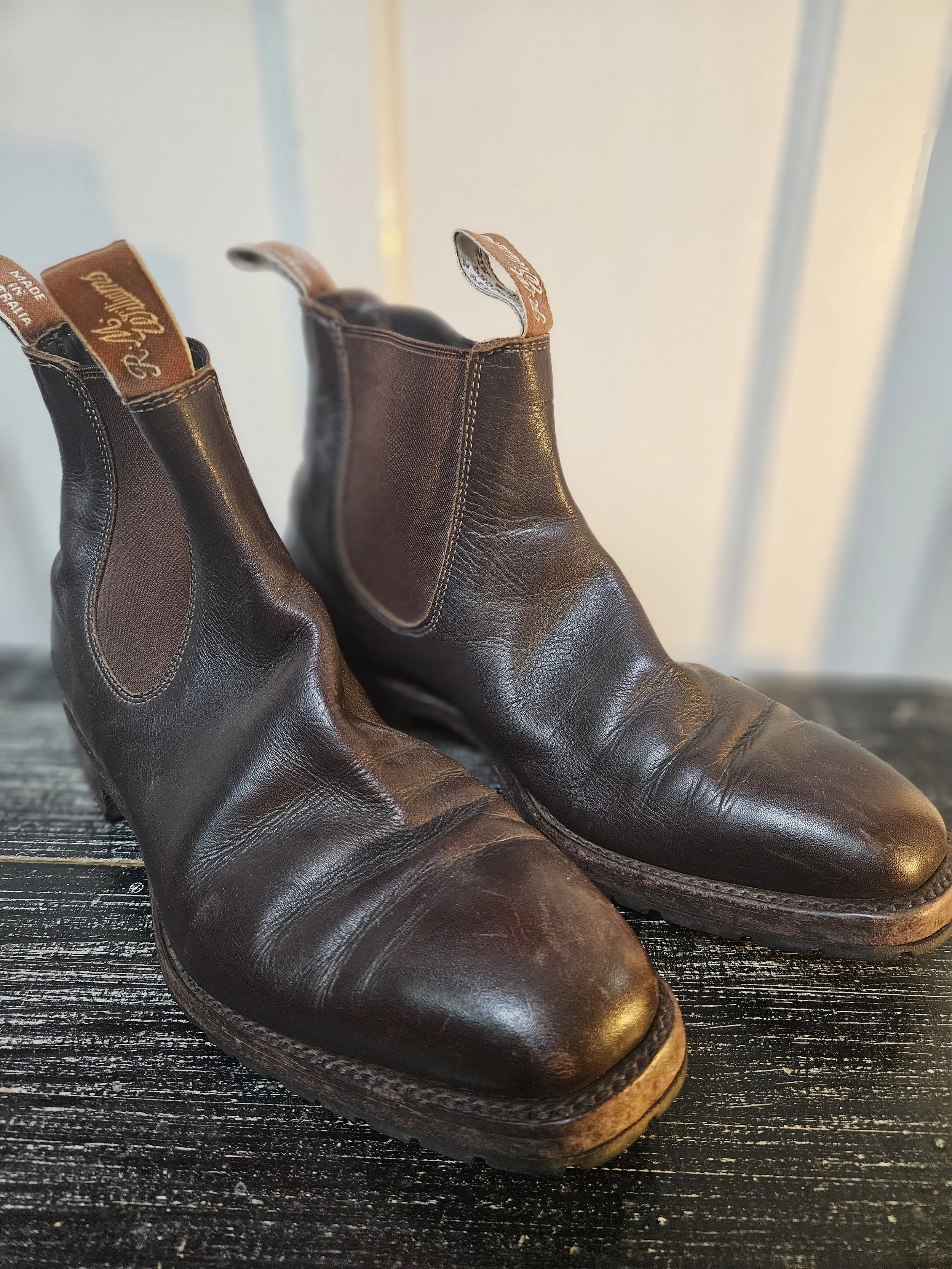 R.M.Williams Comfort Craftsman Mens Boots Size 6 1/2 F
