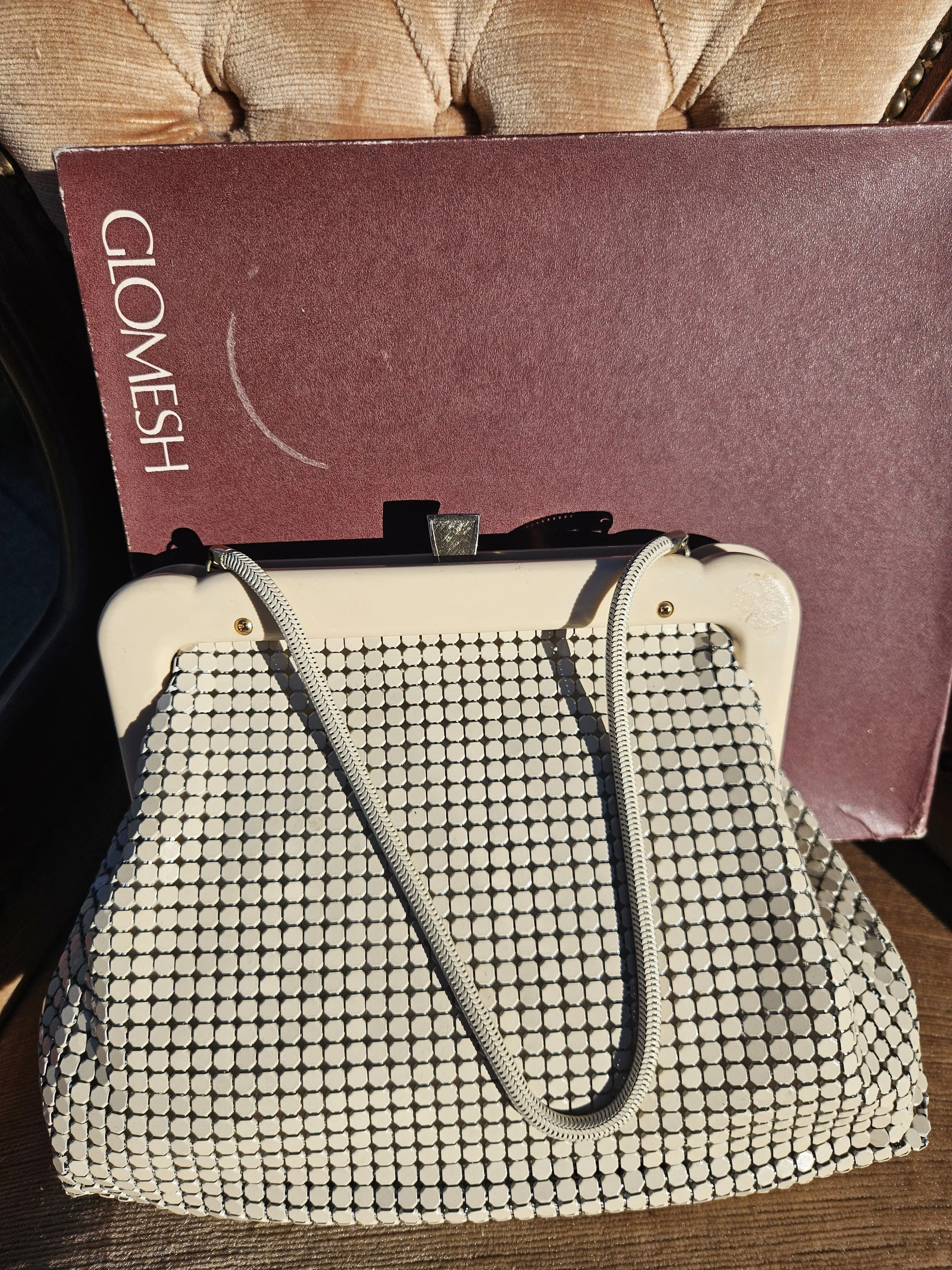 Vintage Glomesh Handbag with Original Box