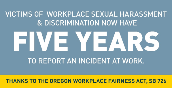 You Now Have Five-Years to File Most Oregon Employment Claims