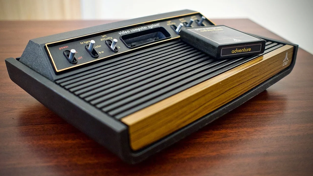 Atari 2600 retro console