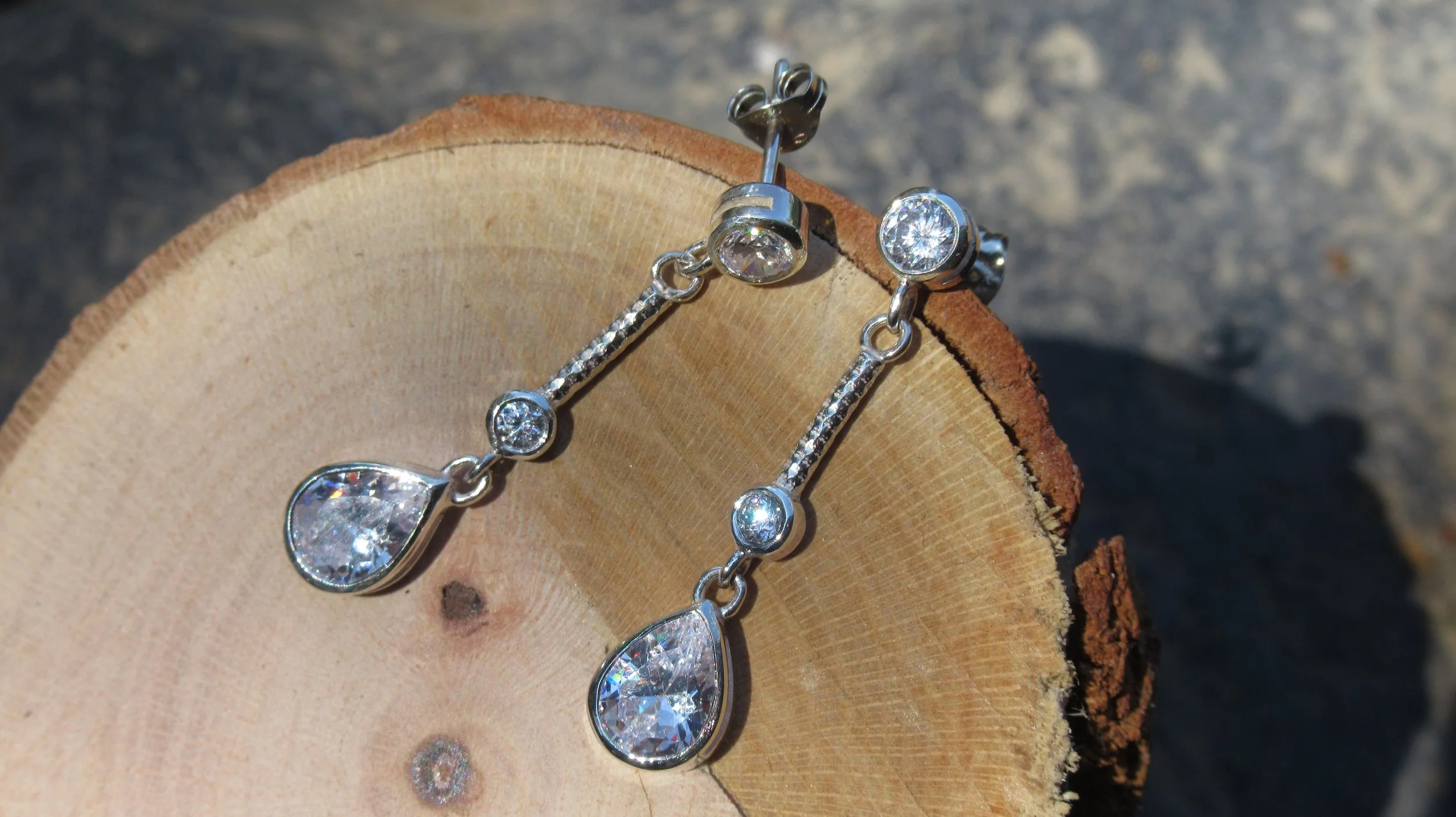 Boucles d'oreilles en argent