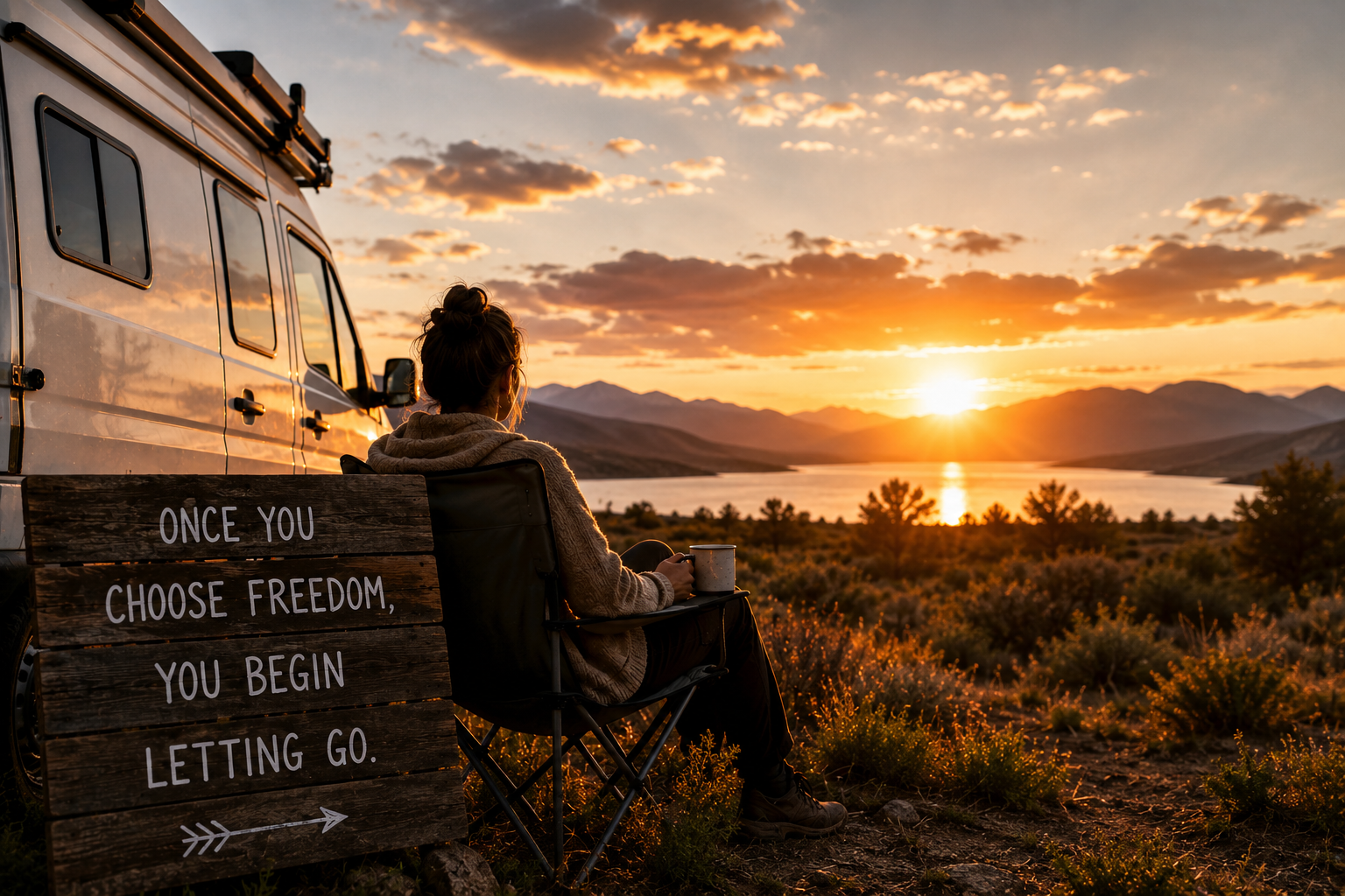 Once You Choose Freedom, You Begin Letting Go