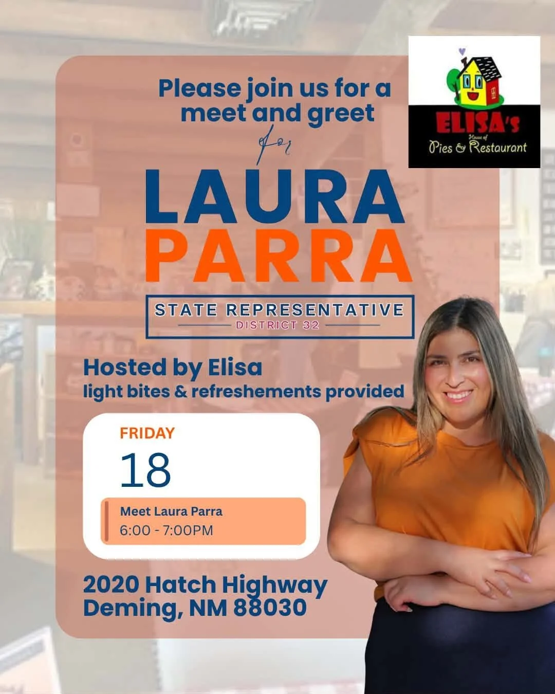 Meet &amp; Greet with Laura Parra