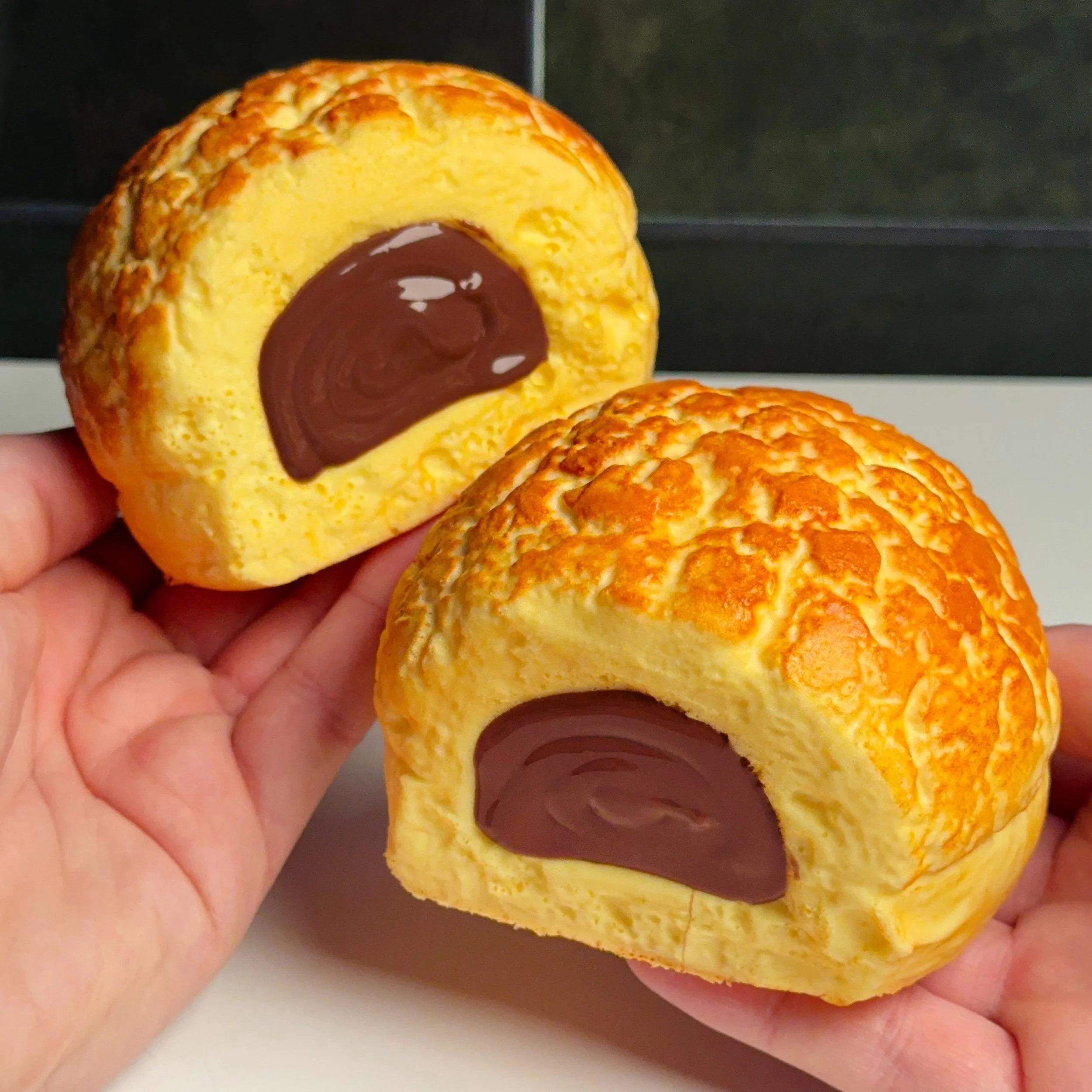 Chocolate Cream Puff Squishy