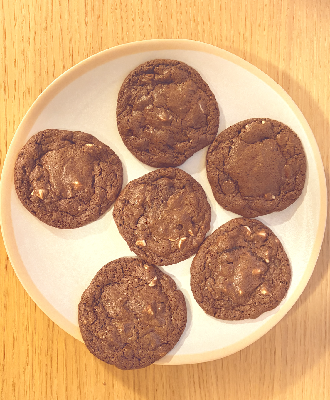 Irish Double Chocolate cookies