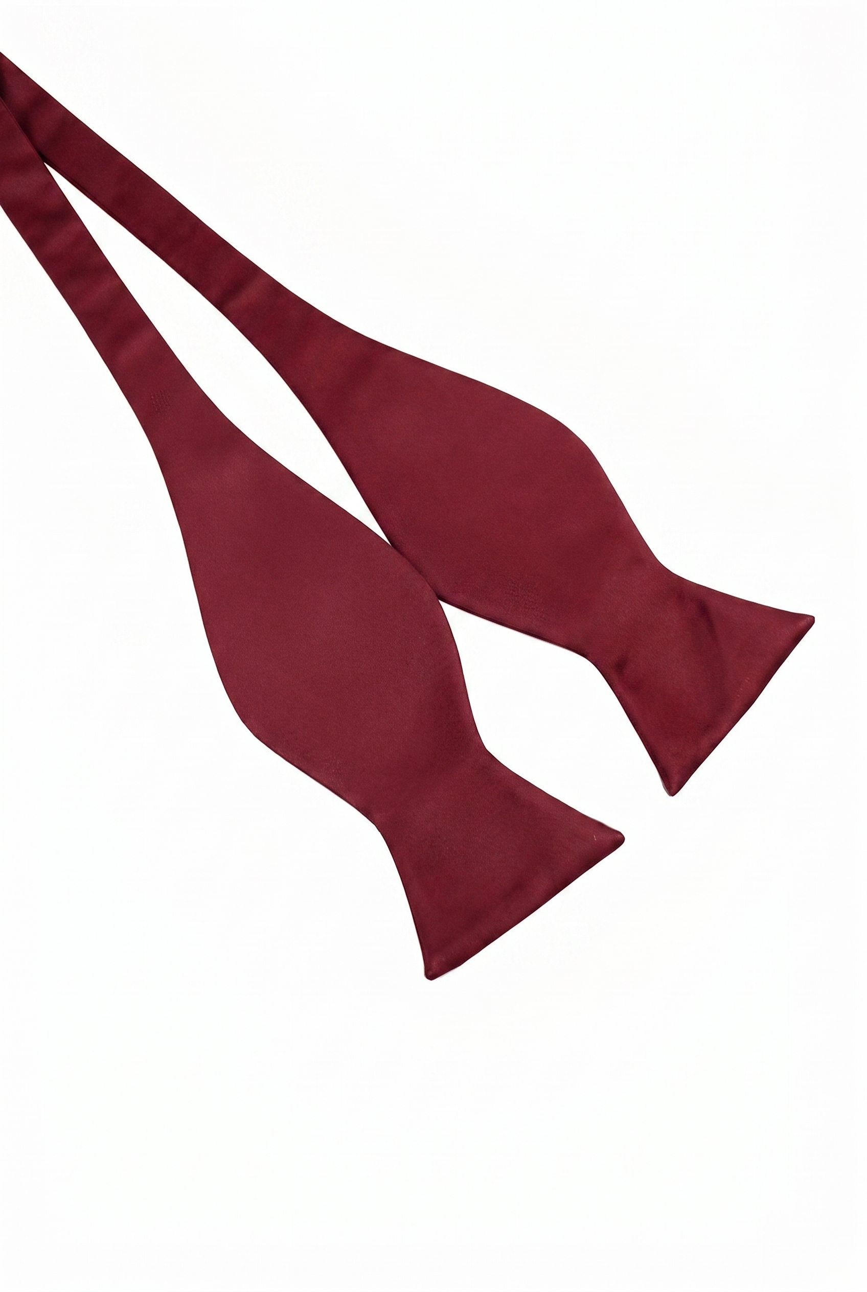 Noeud papillon bourgogne soie