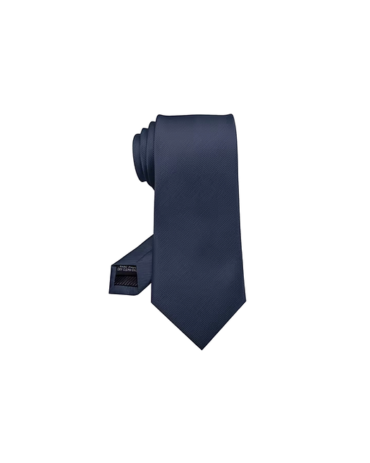 Cravate marine soie