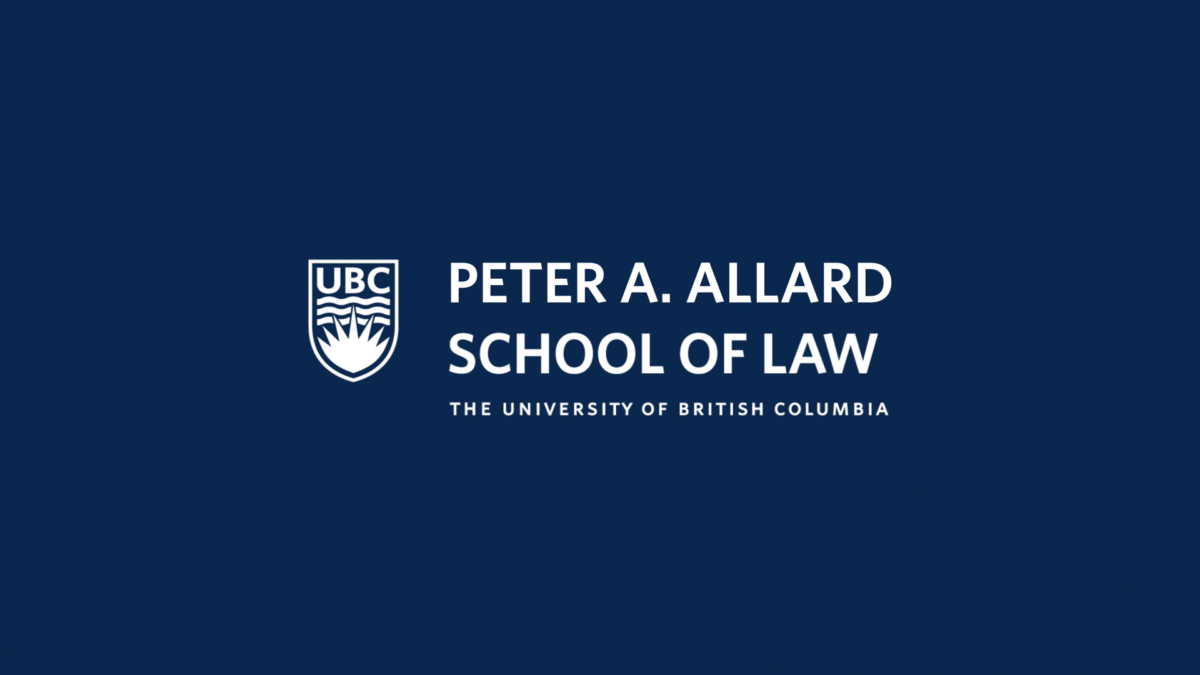 Entrance Award to the Allard School of Law
