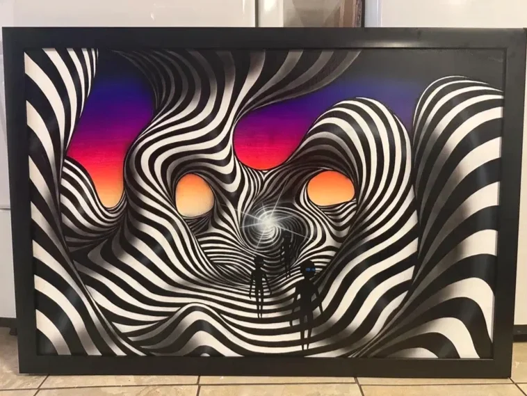 Where Are We? Original Painting by Chris Carr