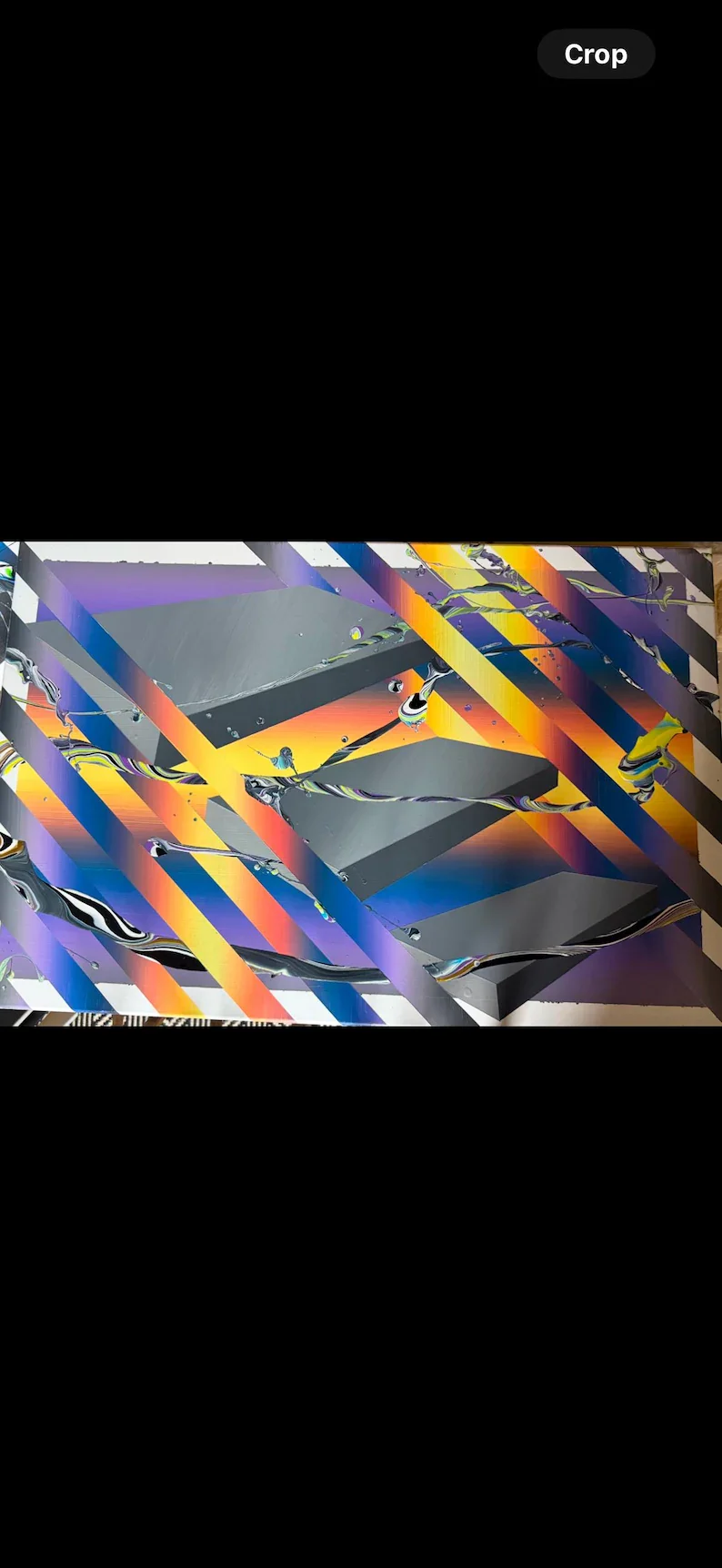 Stairway Into The Unknown Original Painting by Chris Carr