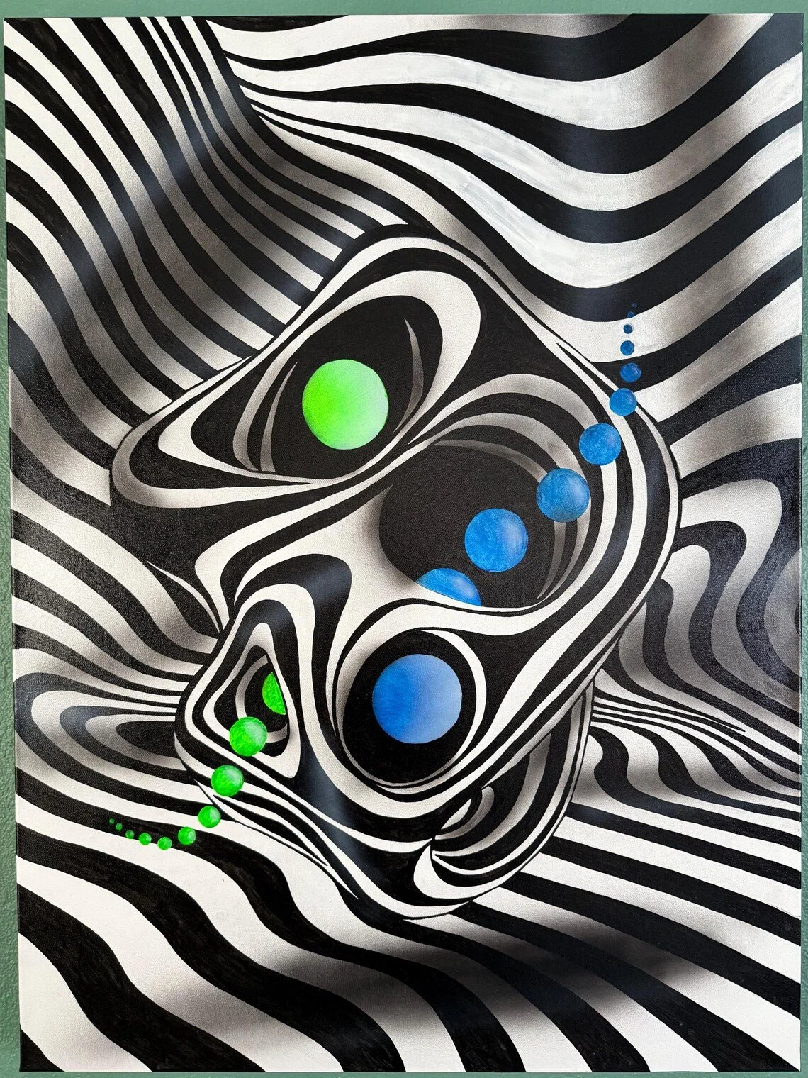 Thing Yang Original Painting by Chris Carr