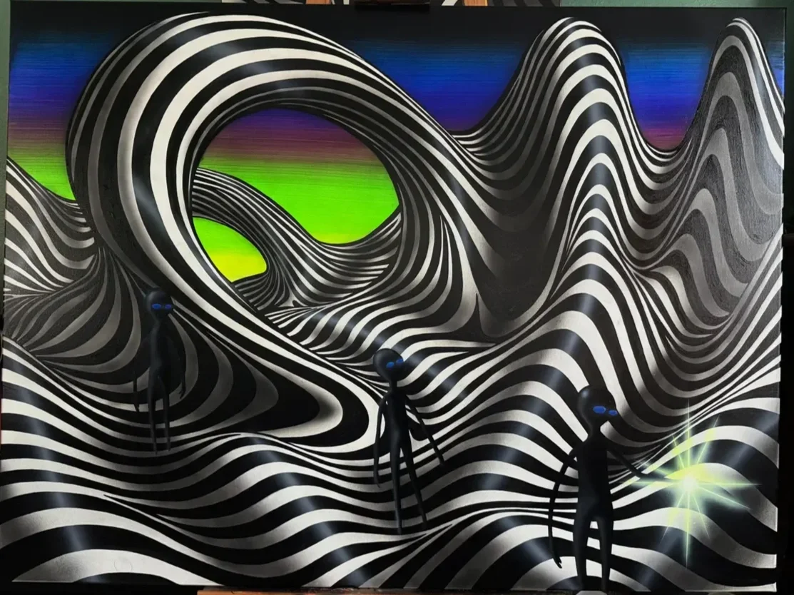 What is This! Original Painting by Chris Carr