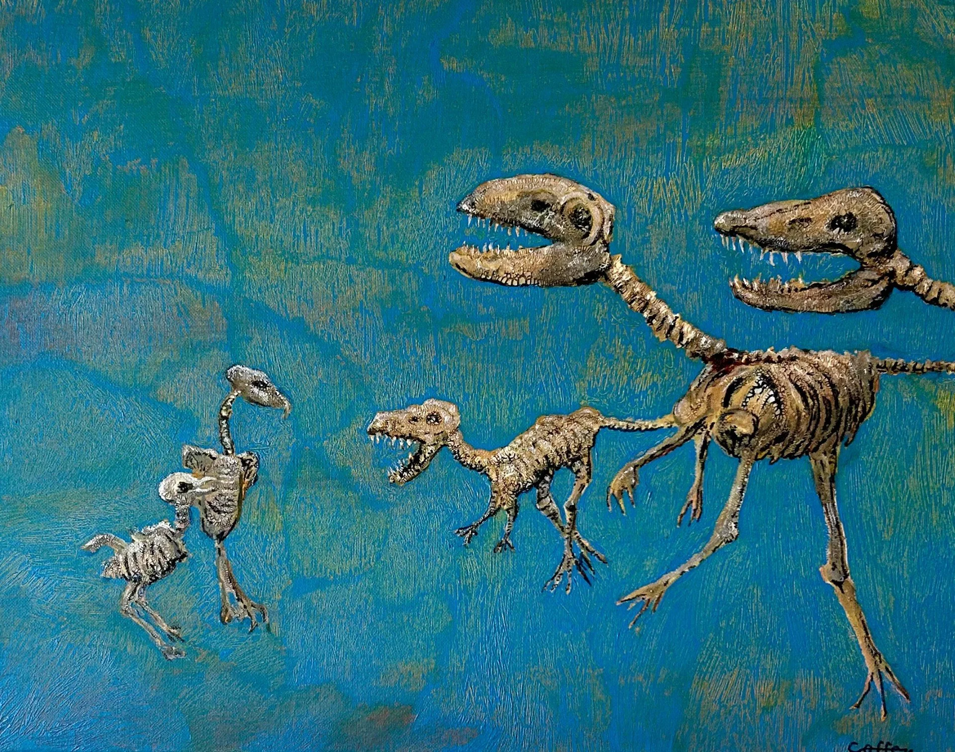 Descendants And Ancestors by Ed Coffey