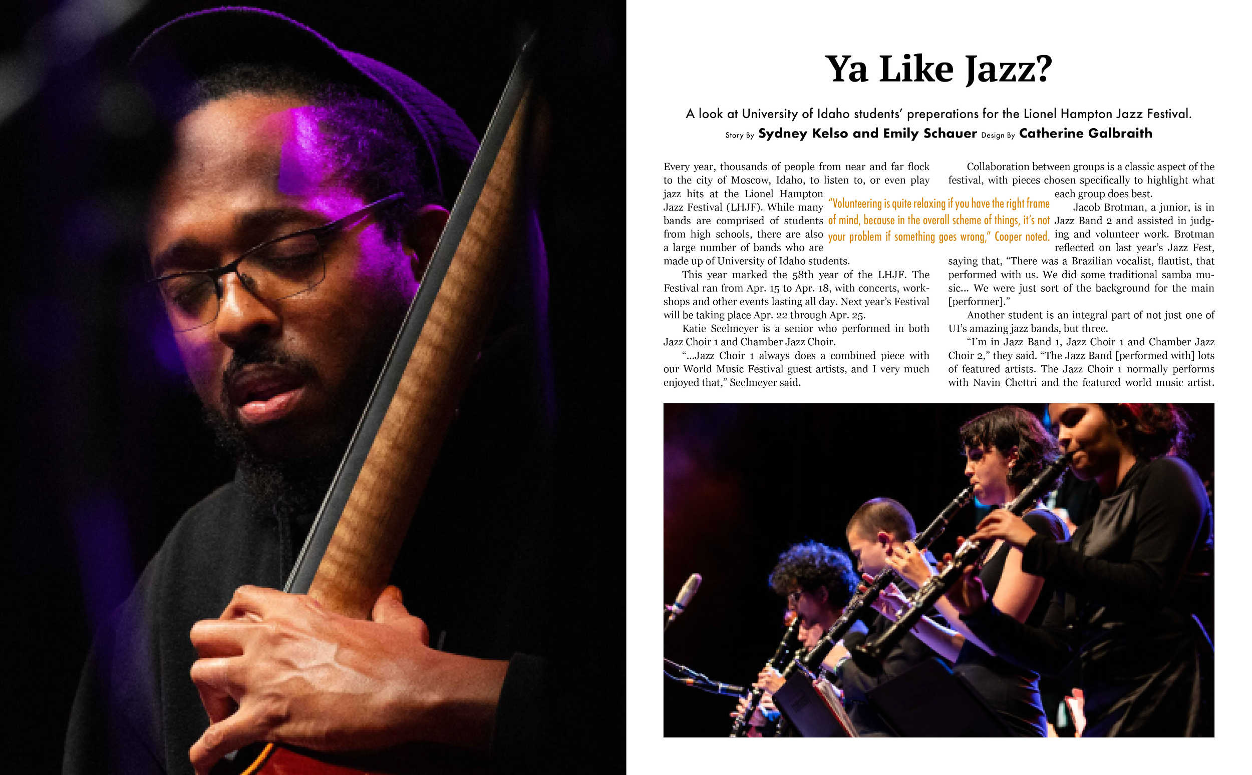 Blot Spring 2025 Jazz Fest spread 1