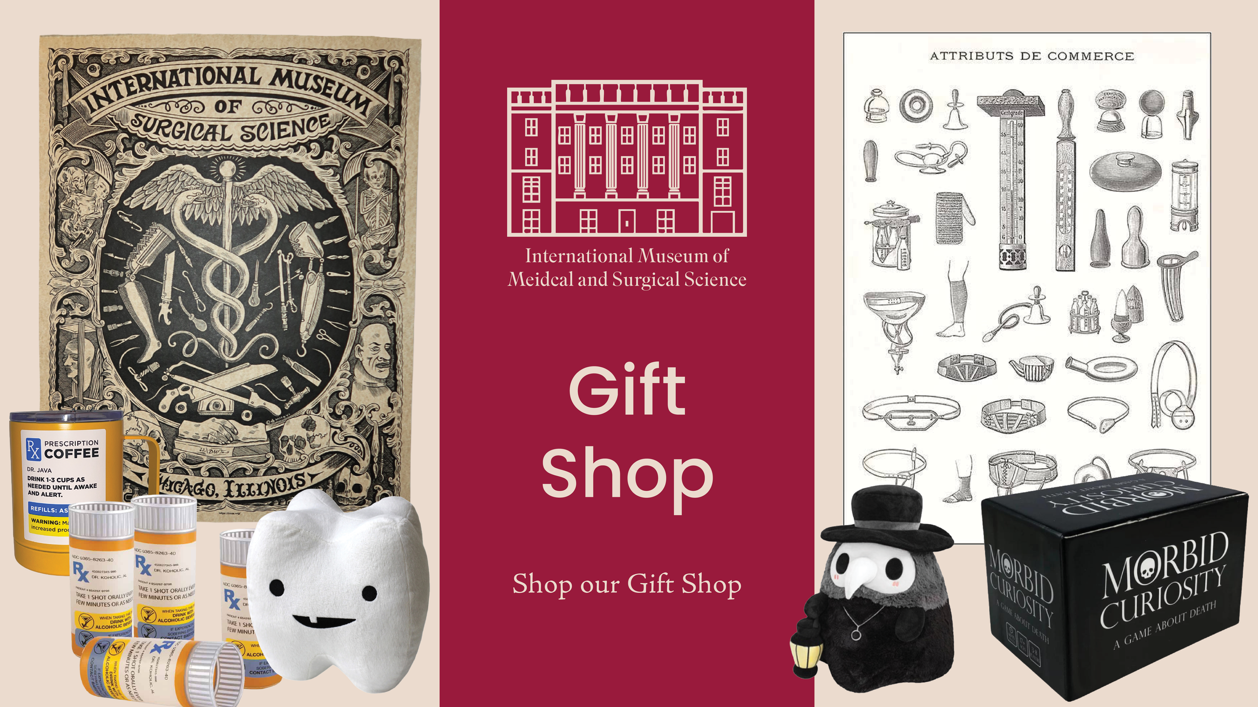 Gift shop Promotion Redesign. Used in the app prototyping. Pulled from the IMSS website or social media.