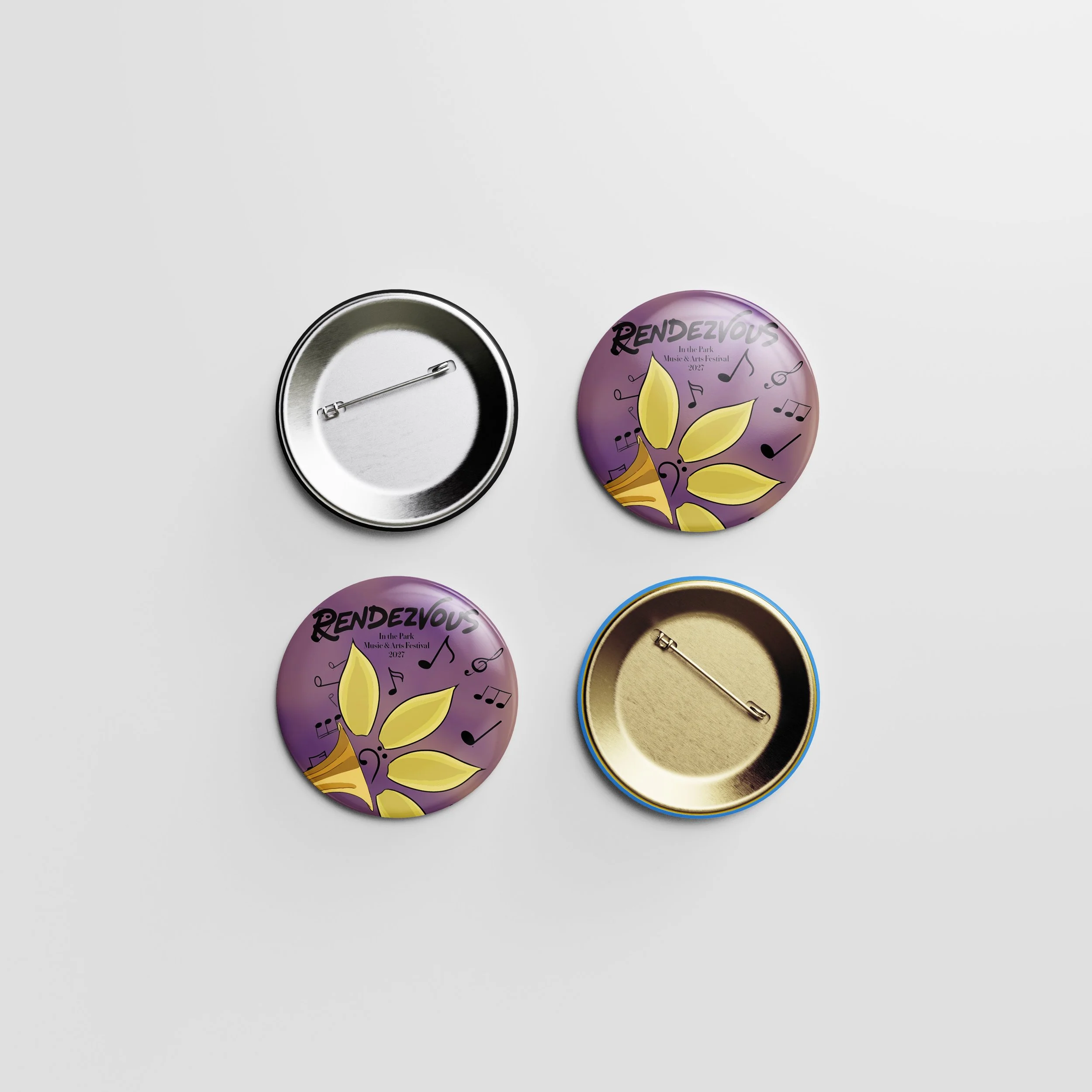 Button mockup.