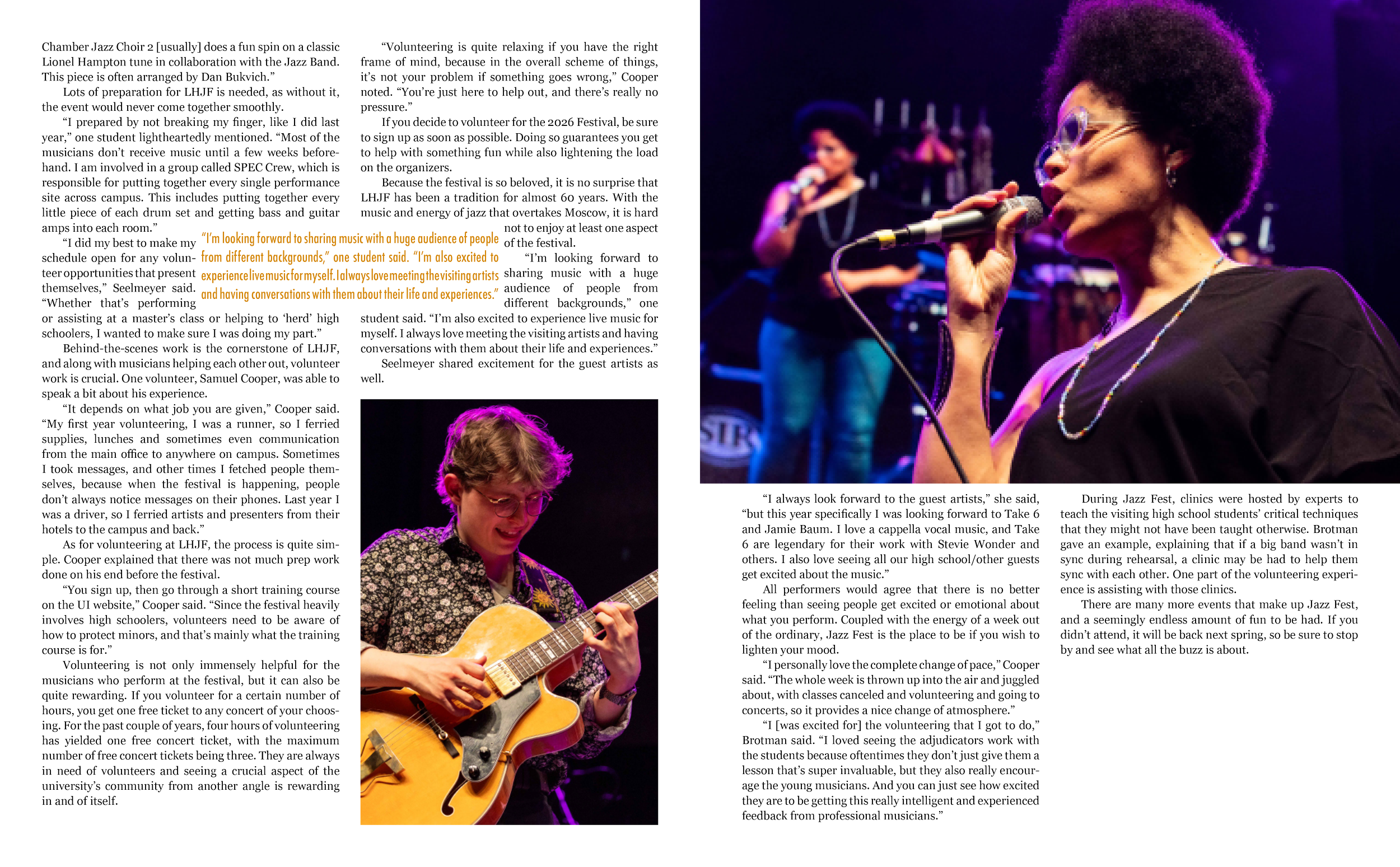 Blot Spring 2025 Jazz Fest spread 2