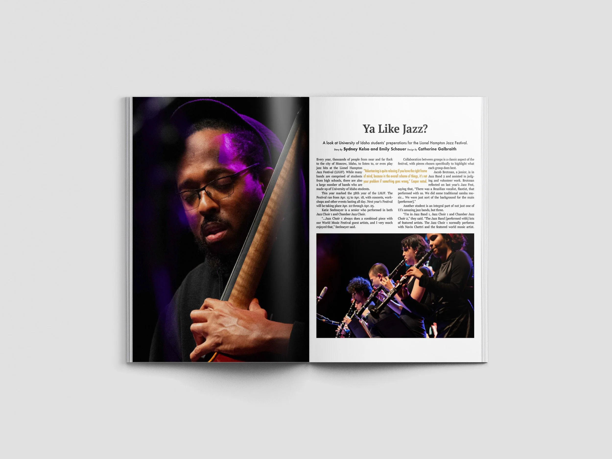 Jazz Festival Blot Mockup