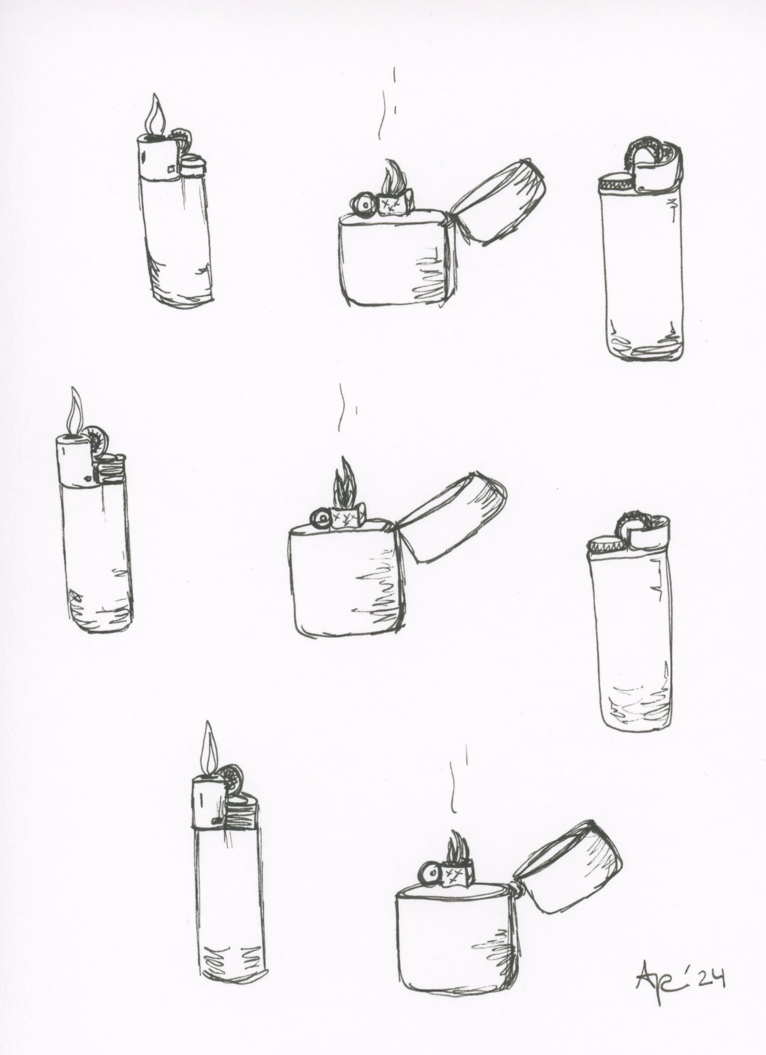Lighters Print