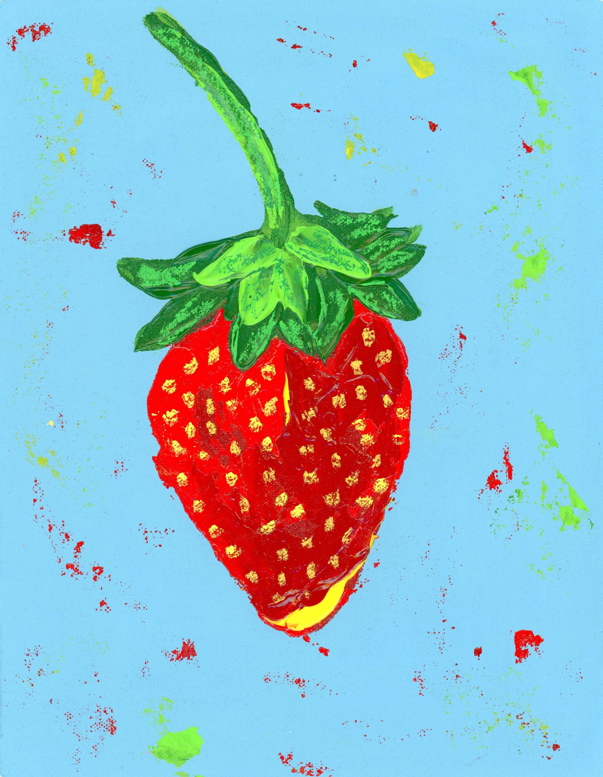 Strawberry Print