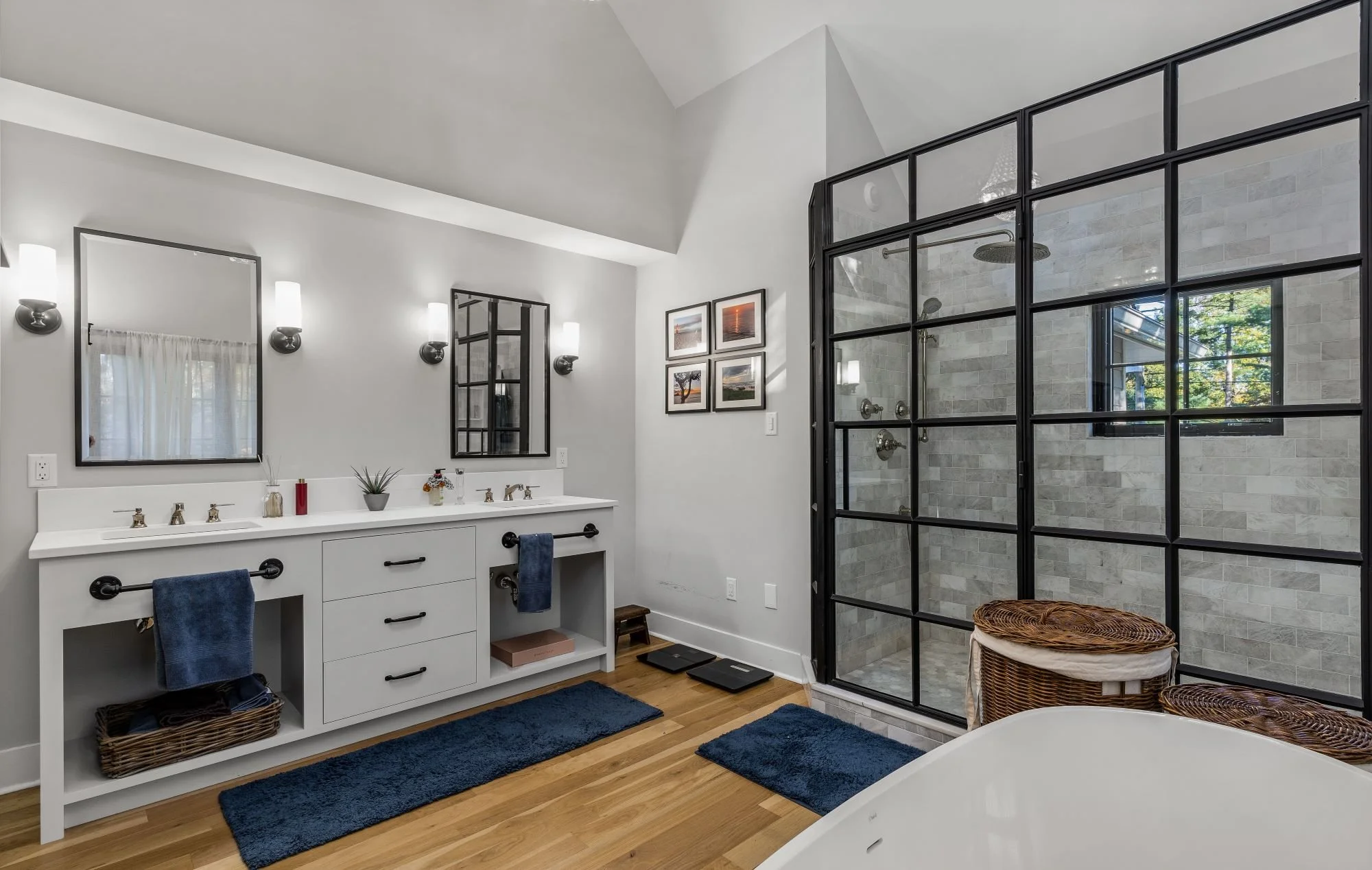 primary-bathroom-white-vanity-black-steel-shower-haddonfield-nj.jpg