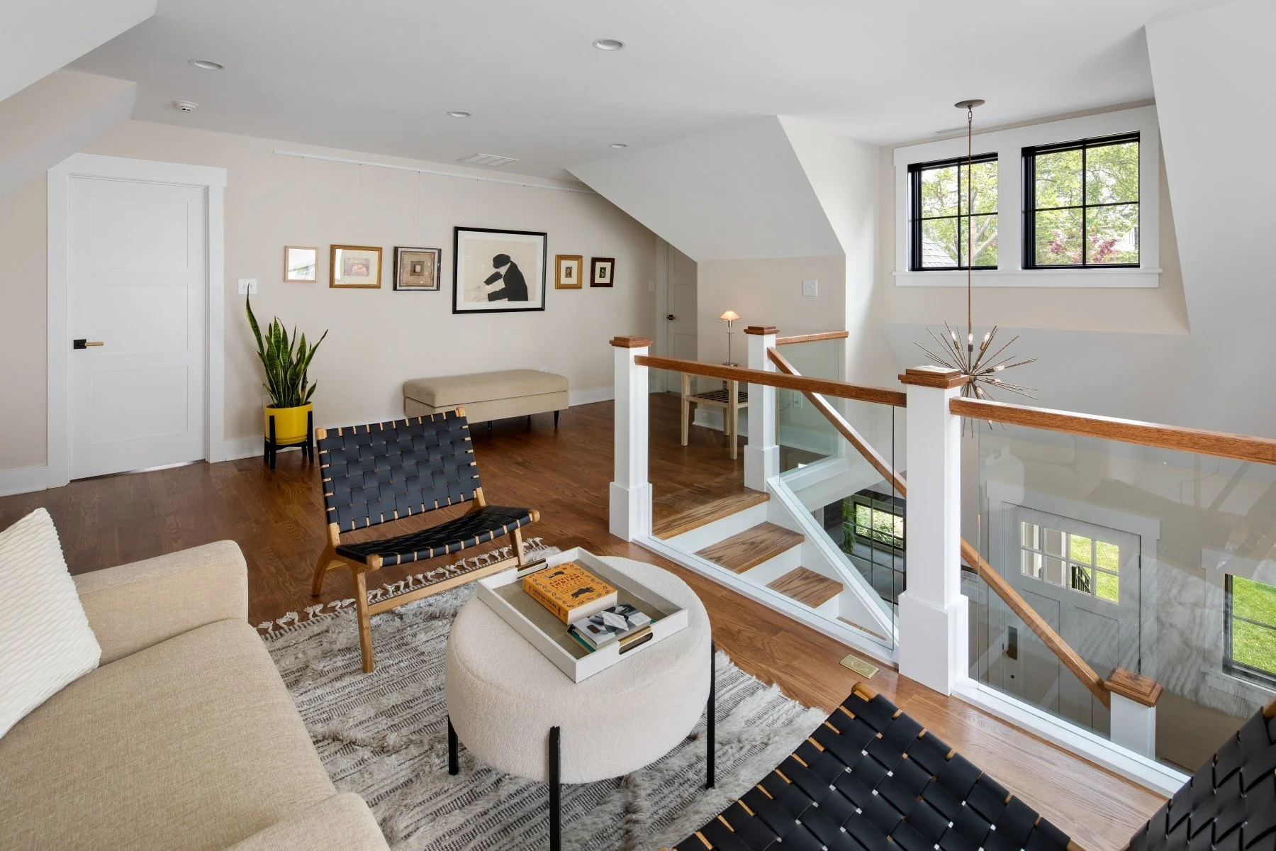 contemporary-craftsman-sitting-room-art-gallery-glass-railing-guest-room-haddon-heights-nj.jpg