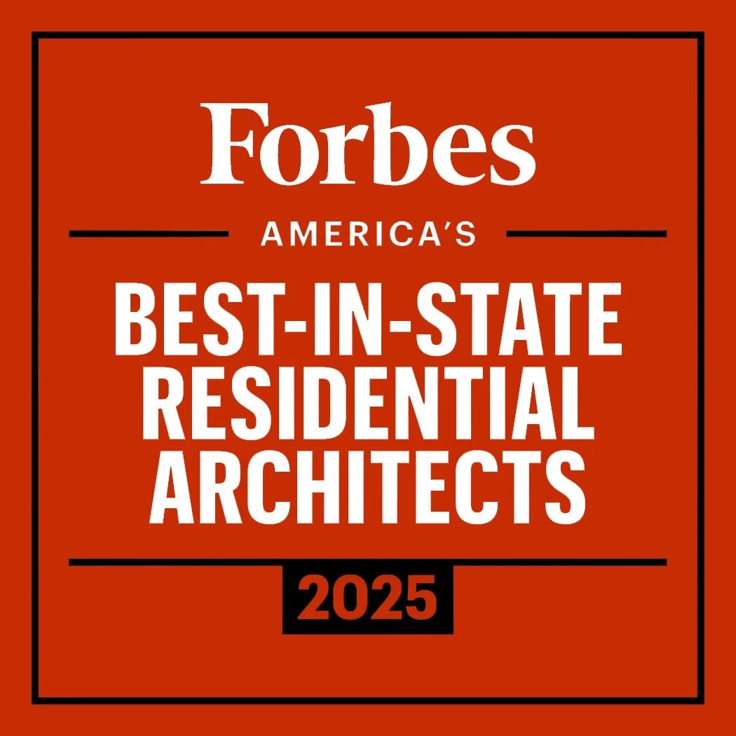 Forbes America’s Best-in-State Residential Architects 2025 - NJ recognition badge awarded to J Reinert Architecture.