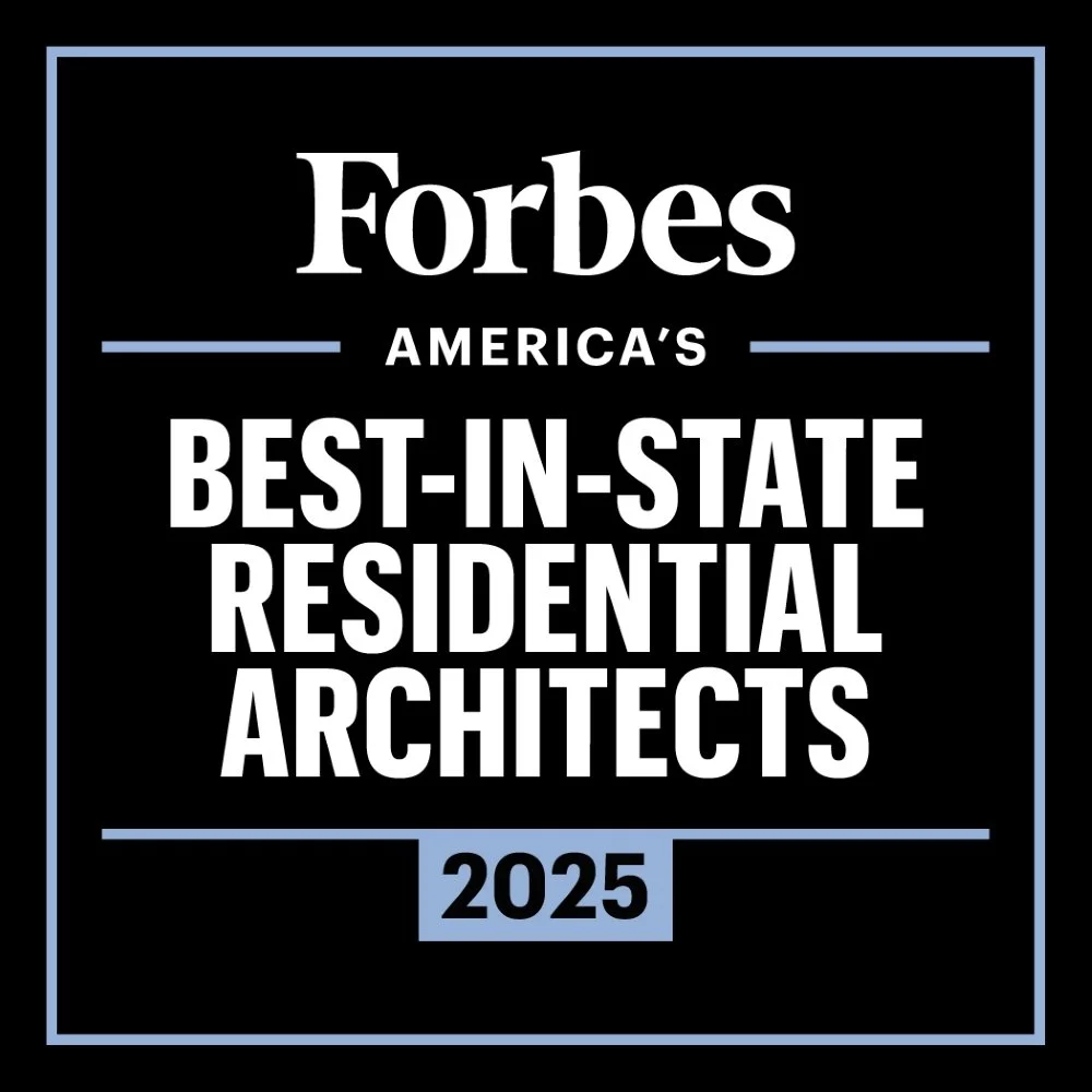 Forbes America’s Best-in-State Residential Architects 2025 recognition for J Reinert Architecture in New Jersey.