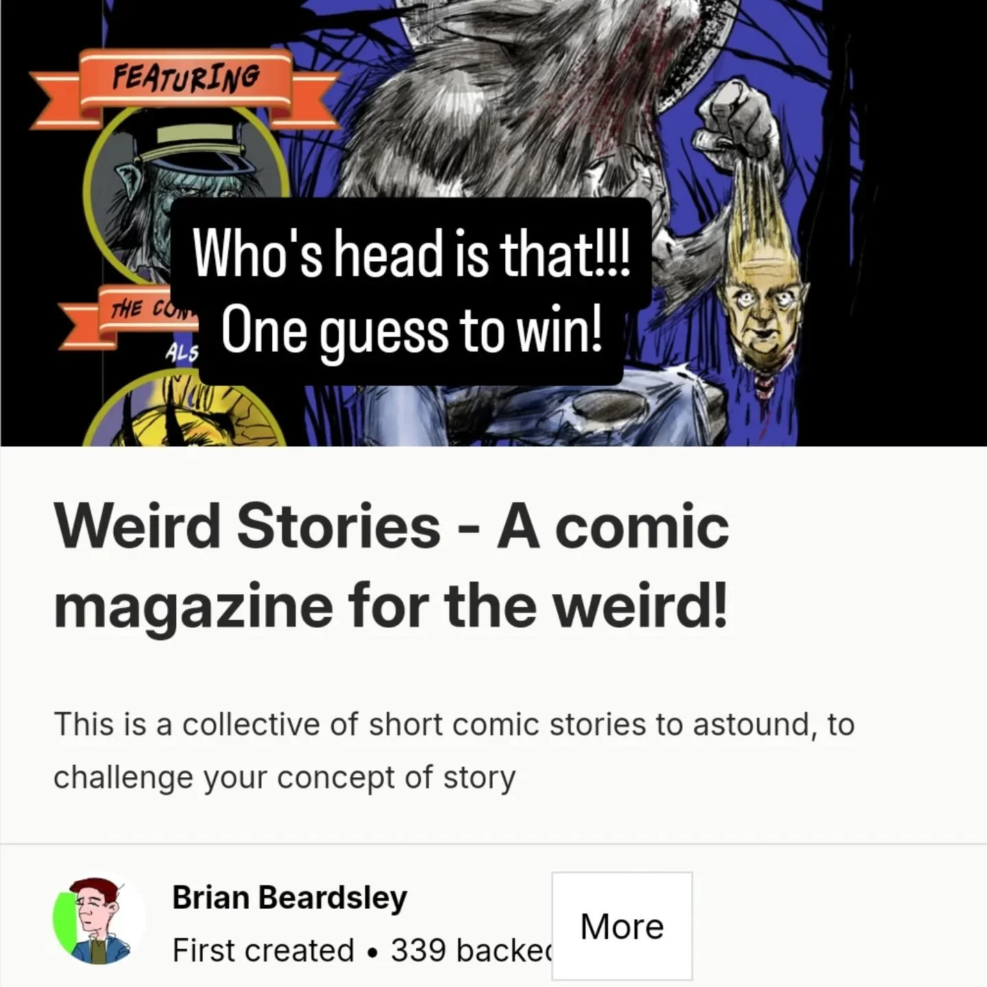 If you can guess, you win a copy!!!

#comic #horror #scifi