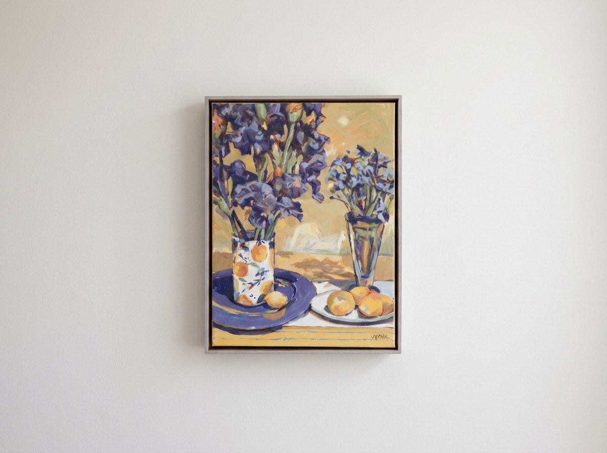Still Life in Blue and Yellow