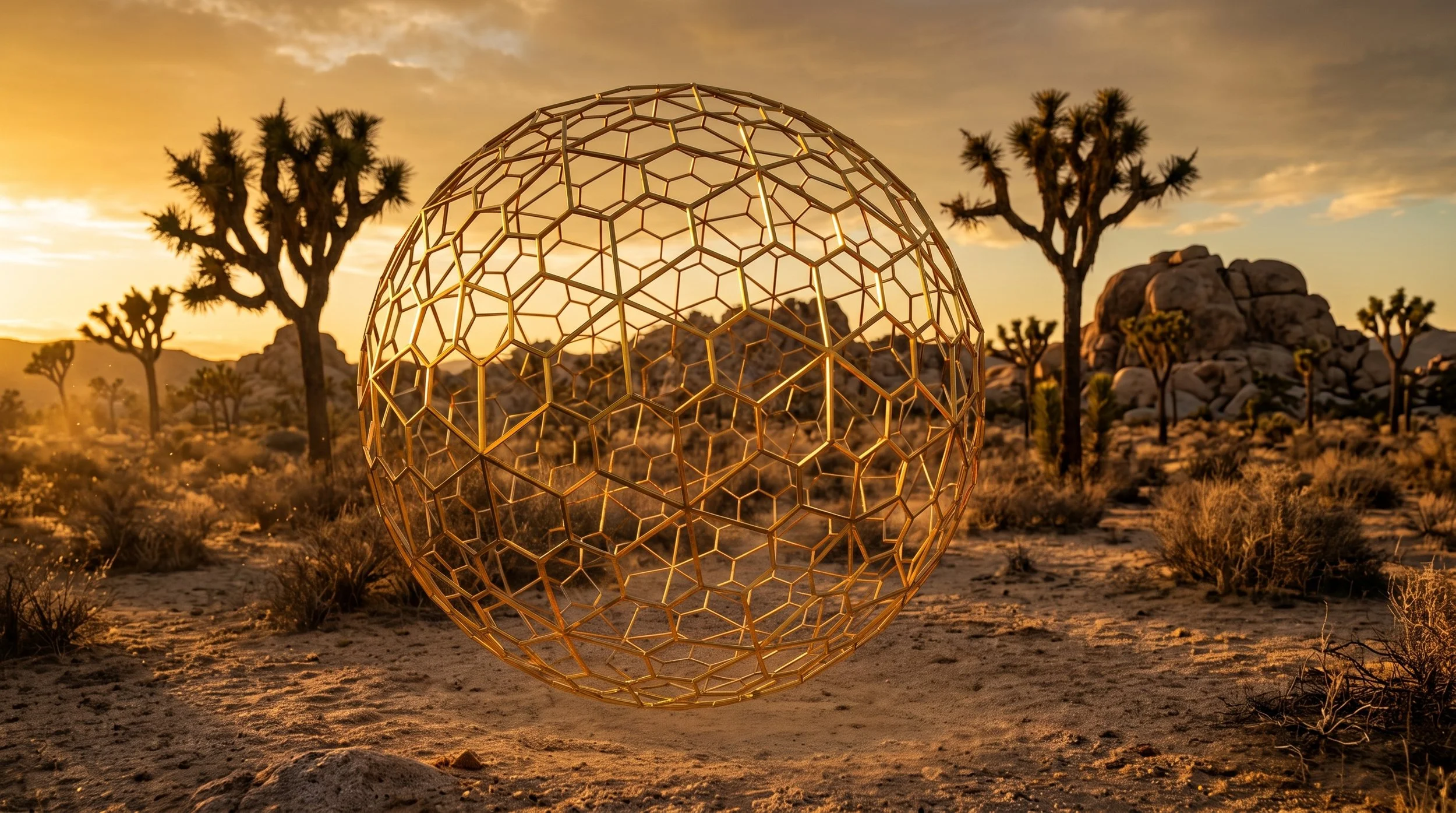 Geb Astra Flower of Life Sphere Sacred Geometry Joshua Tree