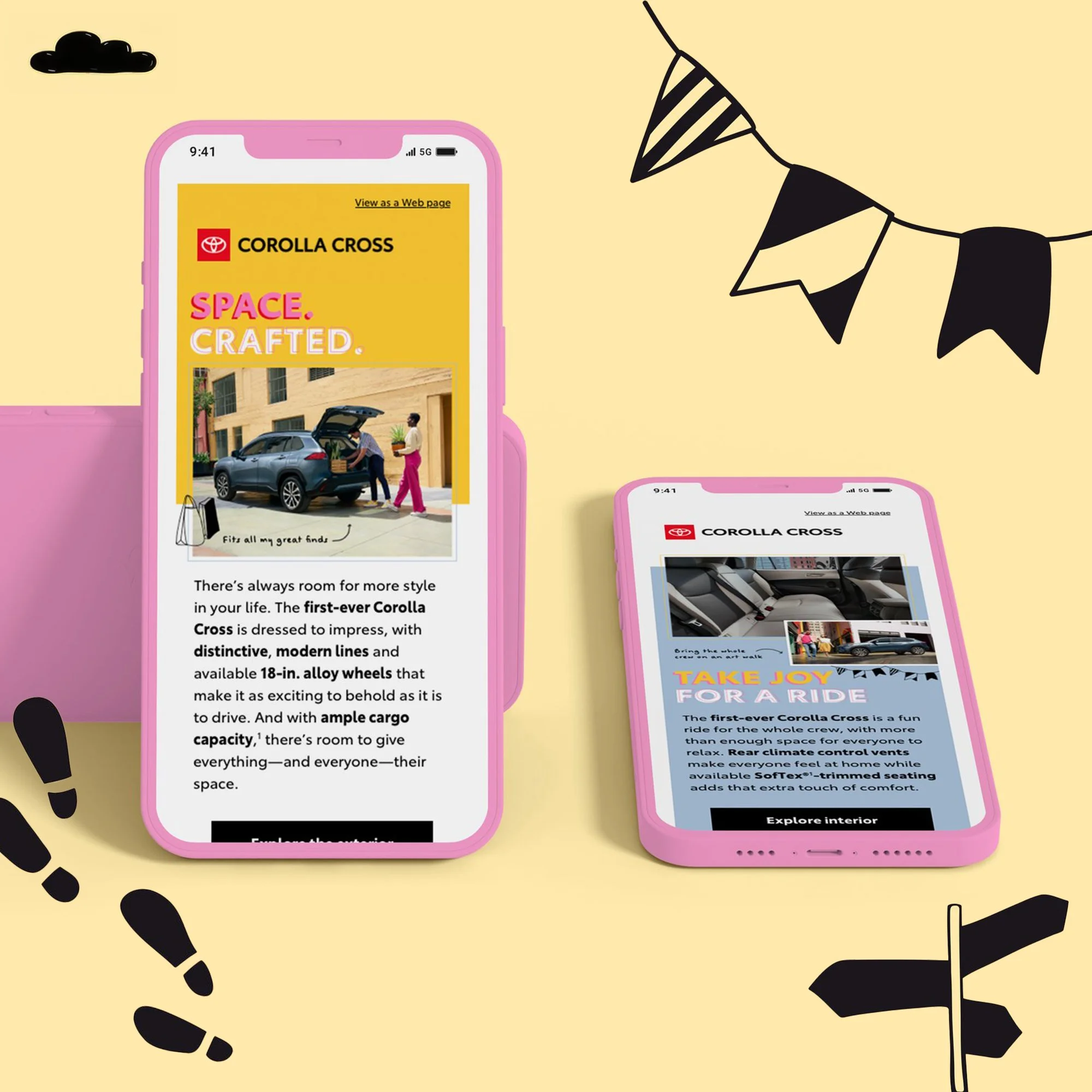 Toyota Corolla Cross Launch Emails