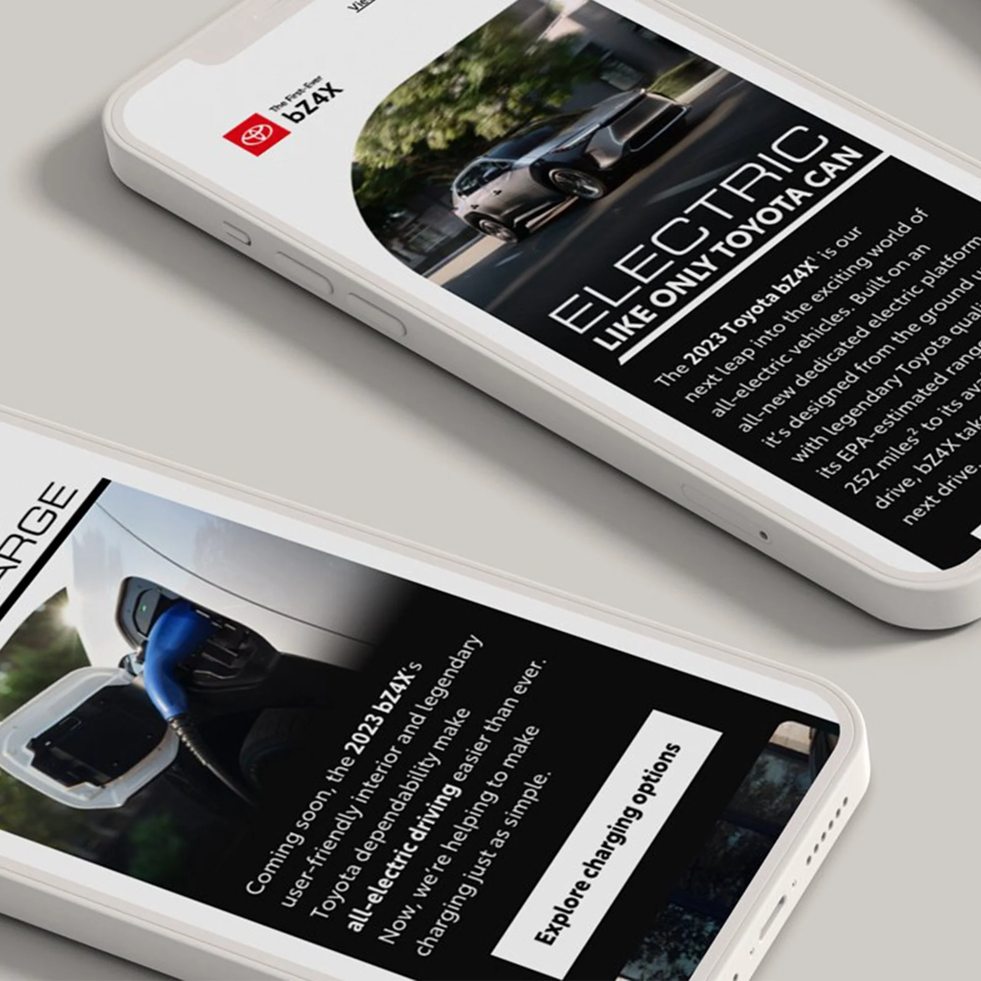 Toyota bZ4X Launch Emails