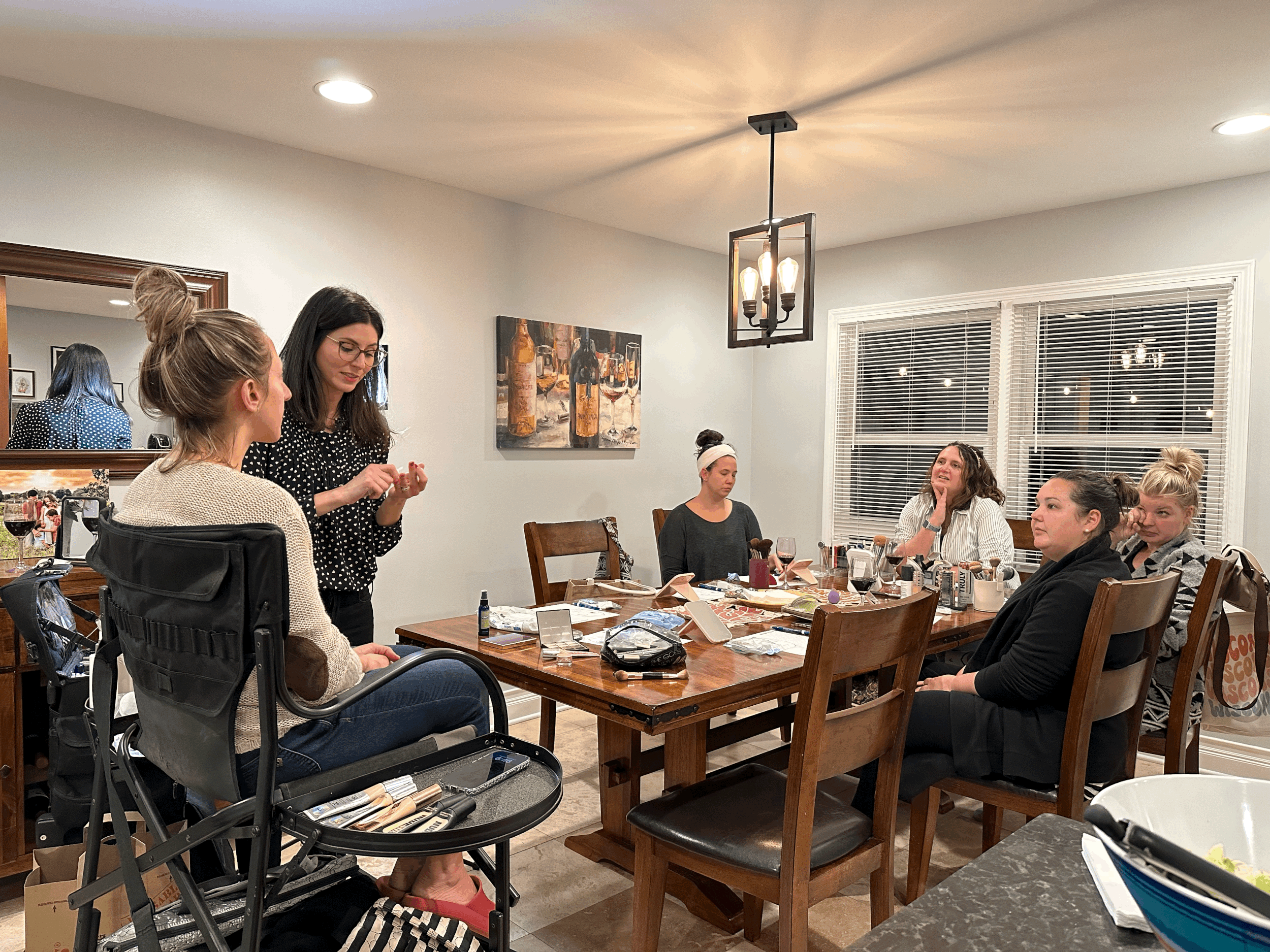 Group Makeup Lesson