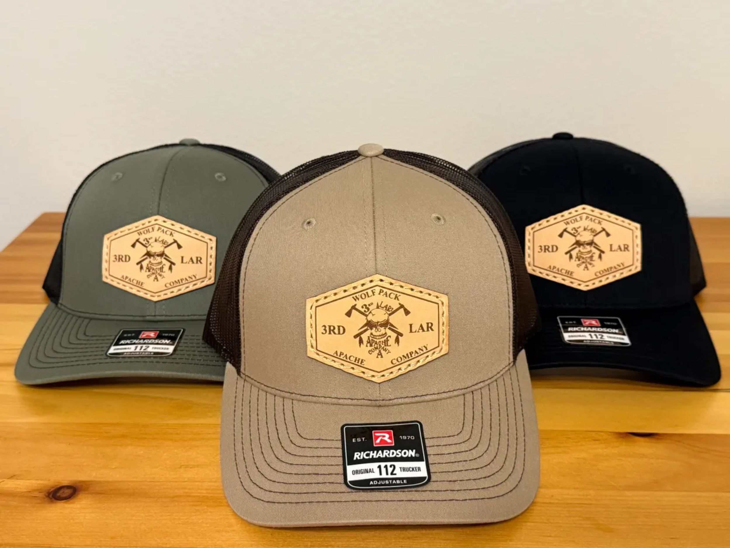 Apache Company Leather Patch Hat - Legacy