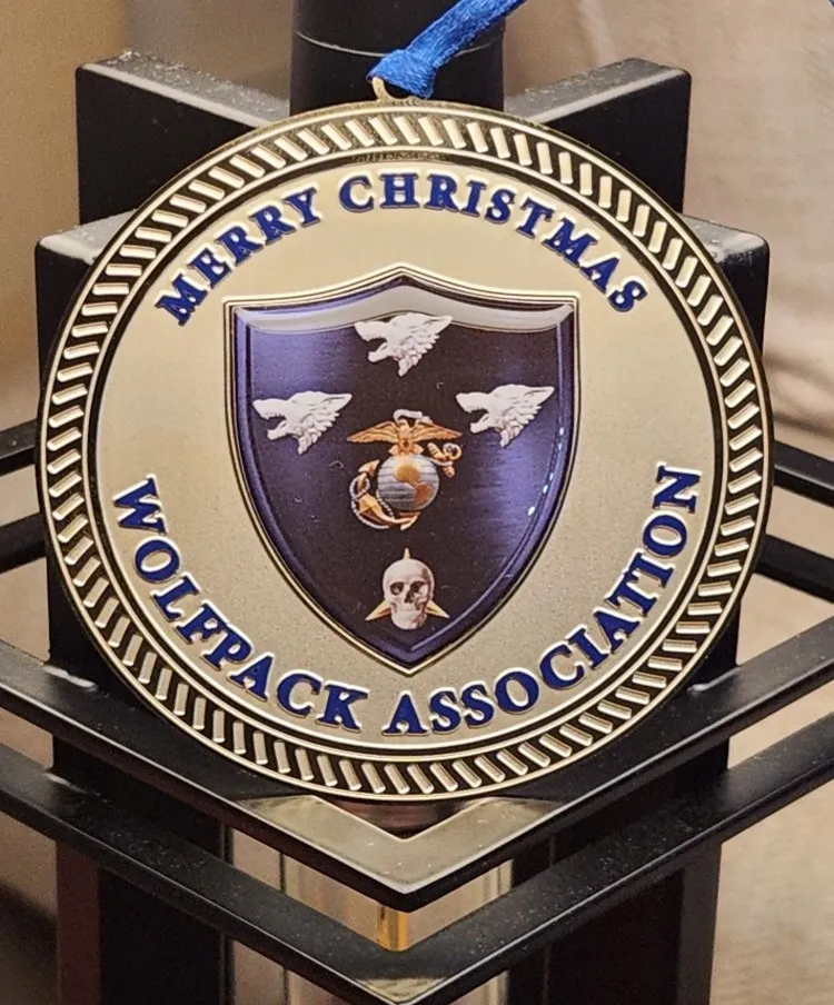 Wolfpack Association Christmas Ornament