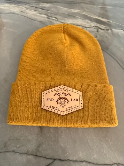Apache Company (Legacy) Leather Patch Beanie khaki.png